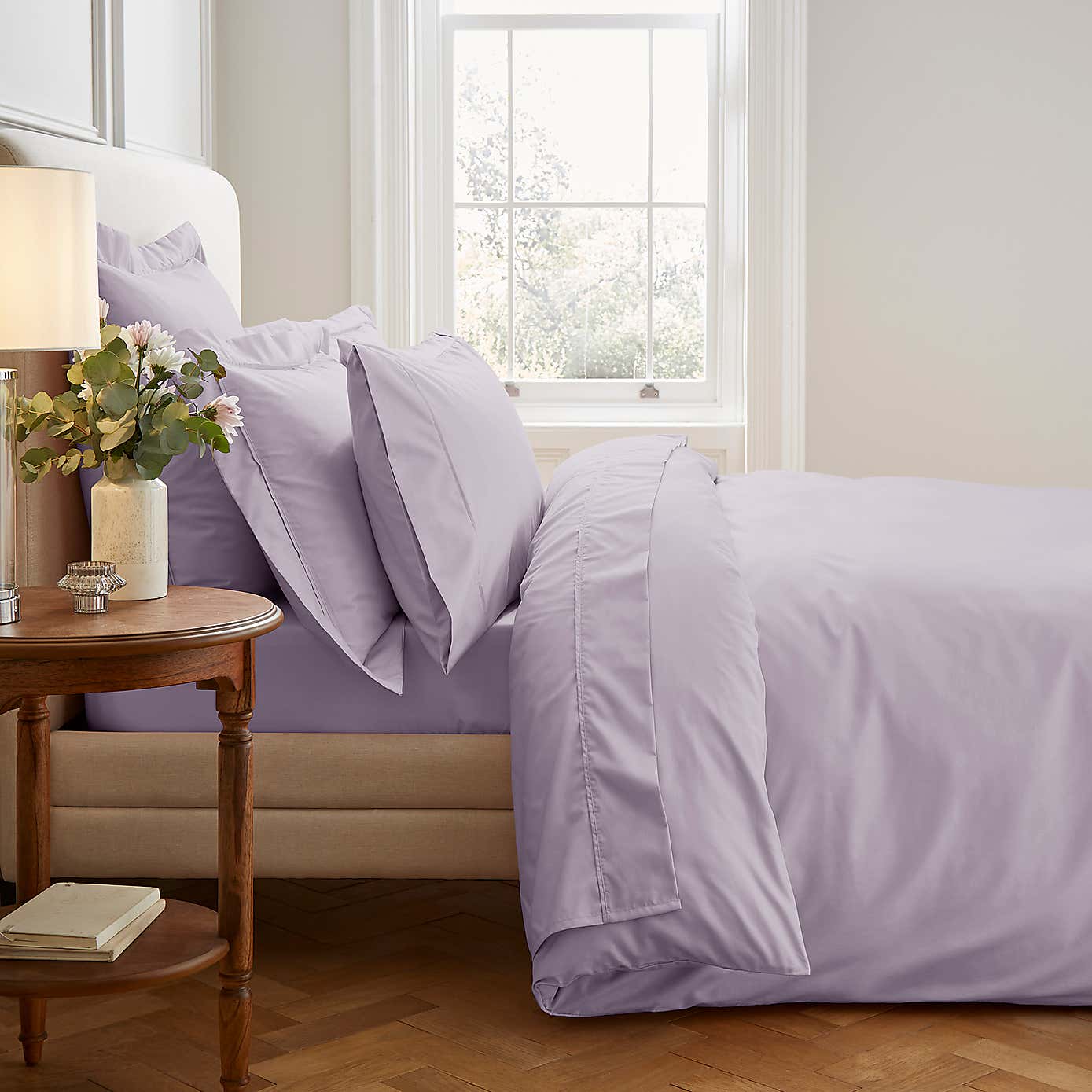 Dorma 400 Thread Count Cotton Percale Flat Sheet