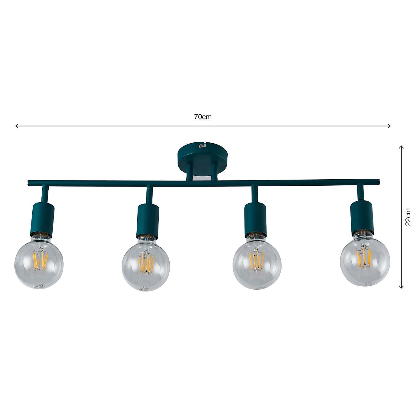 Koppla 4 Light Spotlight Bar