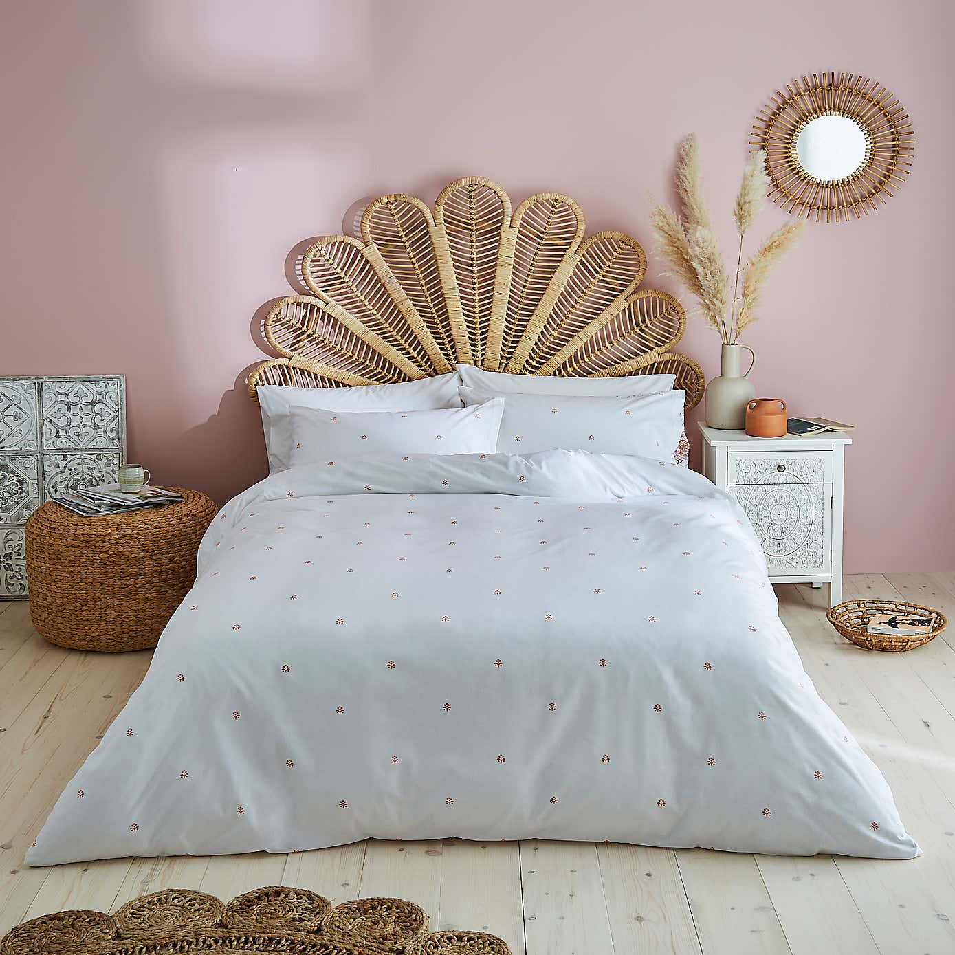 Maeva Tile Print Duvet Cover Set