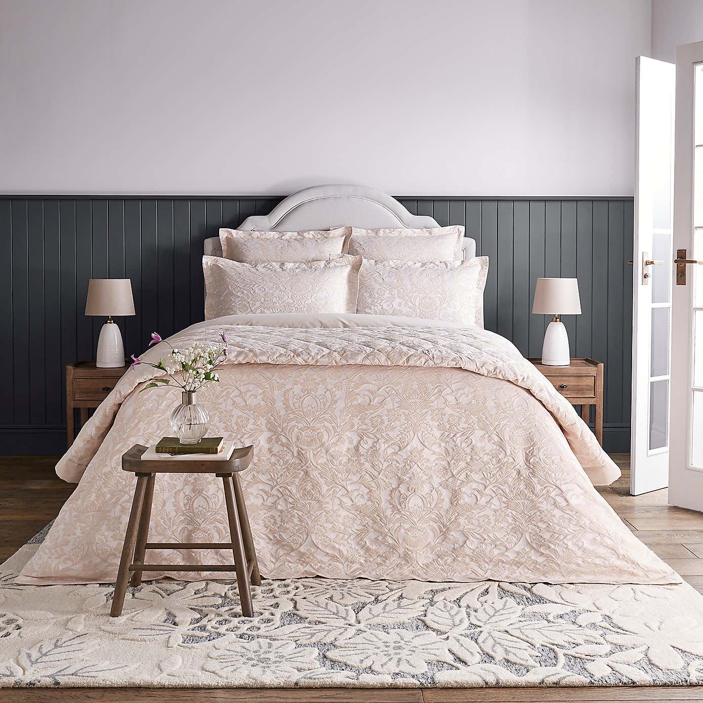 Dorma Winchester Grey Bedspread