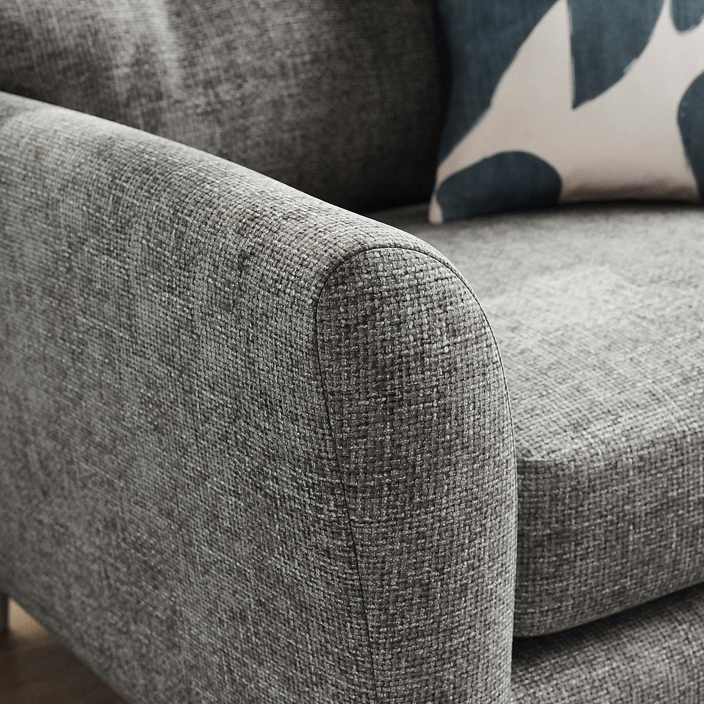 Sven Chunky Chenille Snuggle Chair