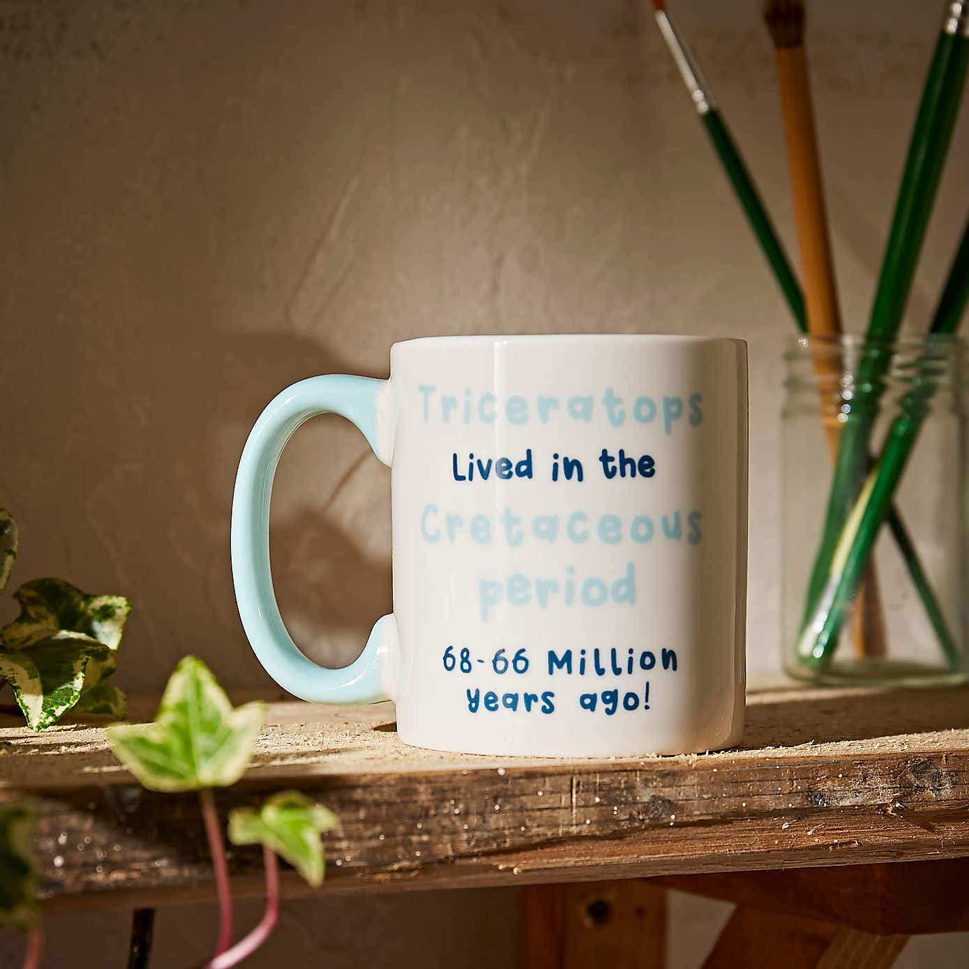 NHM Triceratops Dinosaur Mug