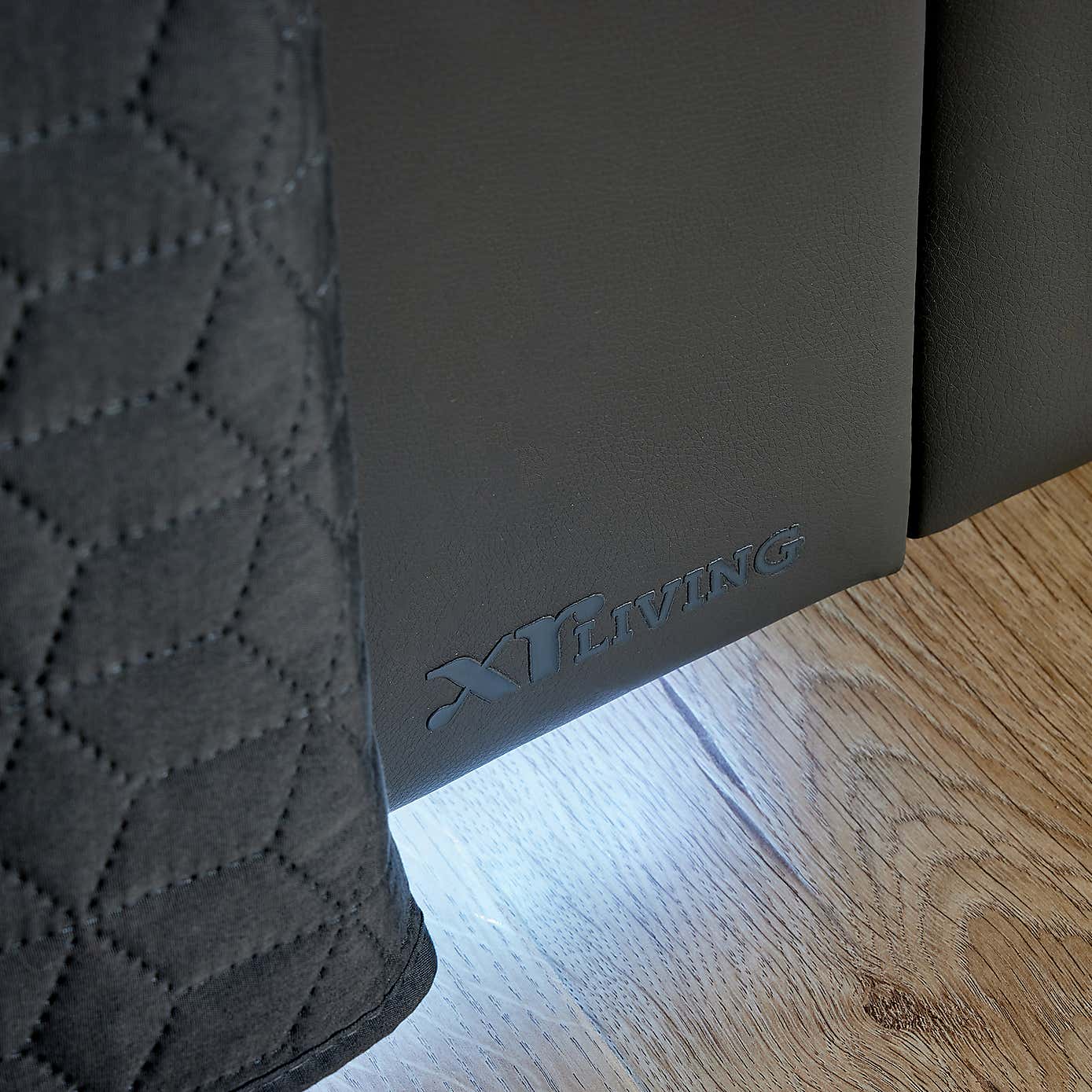 X Rocker Living Ava TV Bed with LED Lights and TV Mount