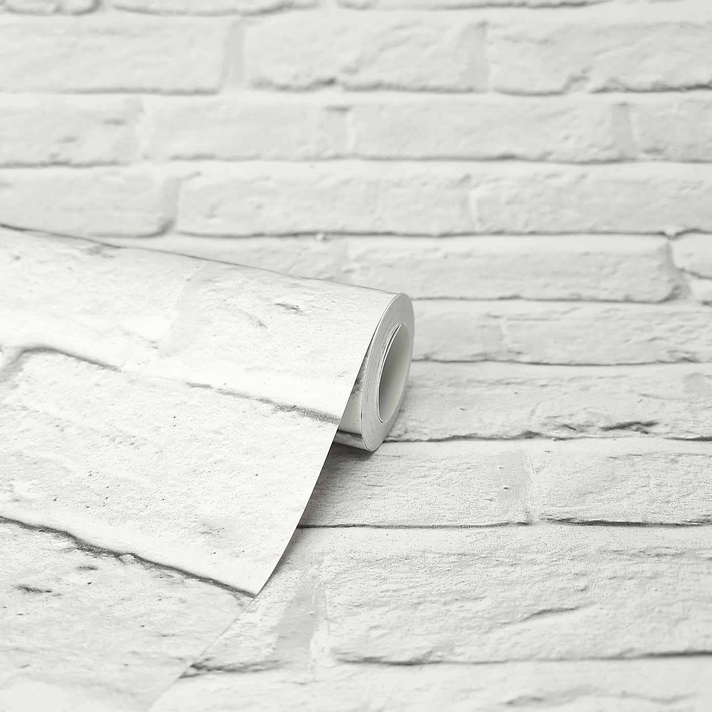 White Brick Wallpaper