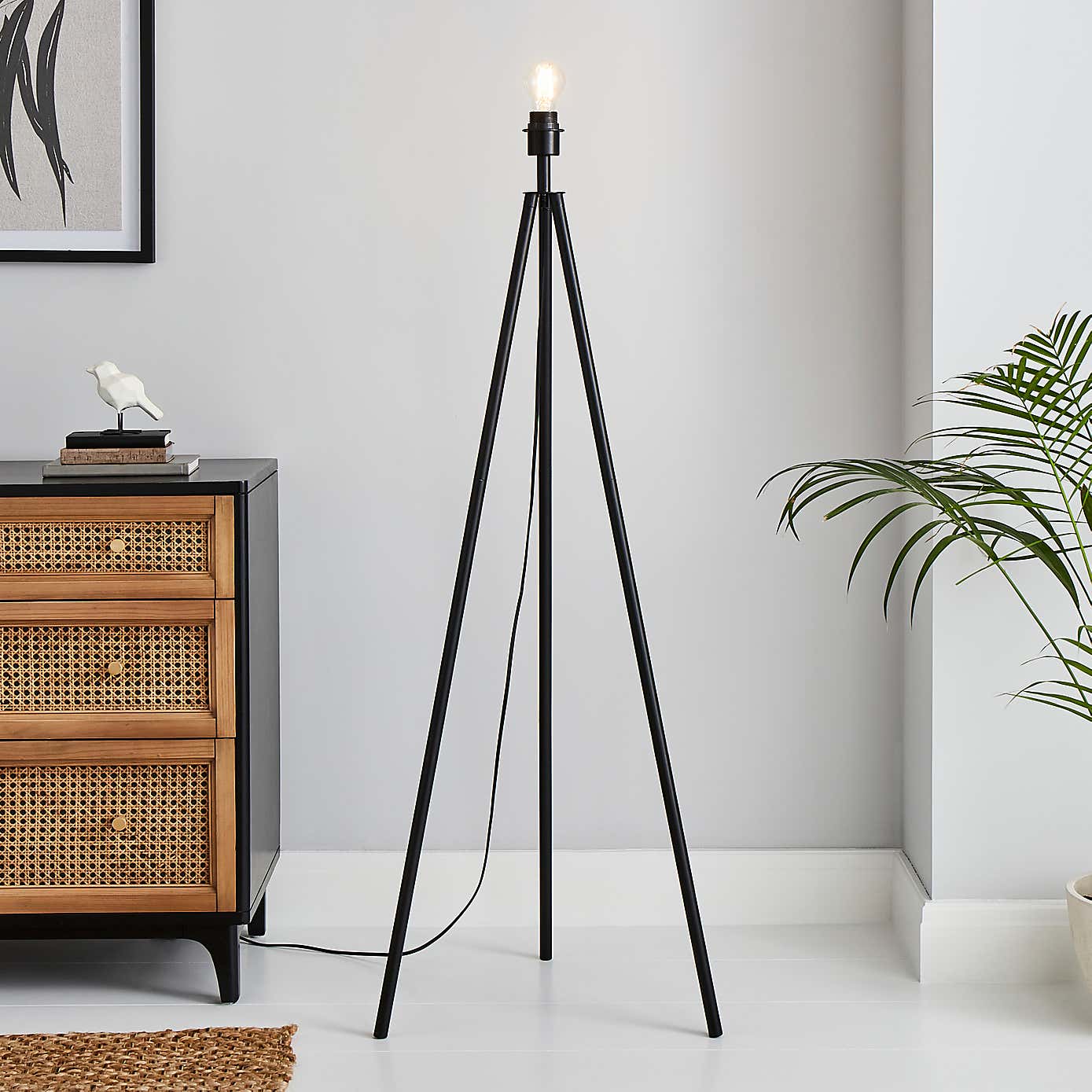 Santos Tripod Floor Lamp Base