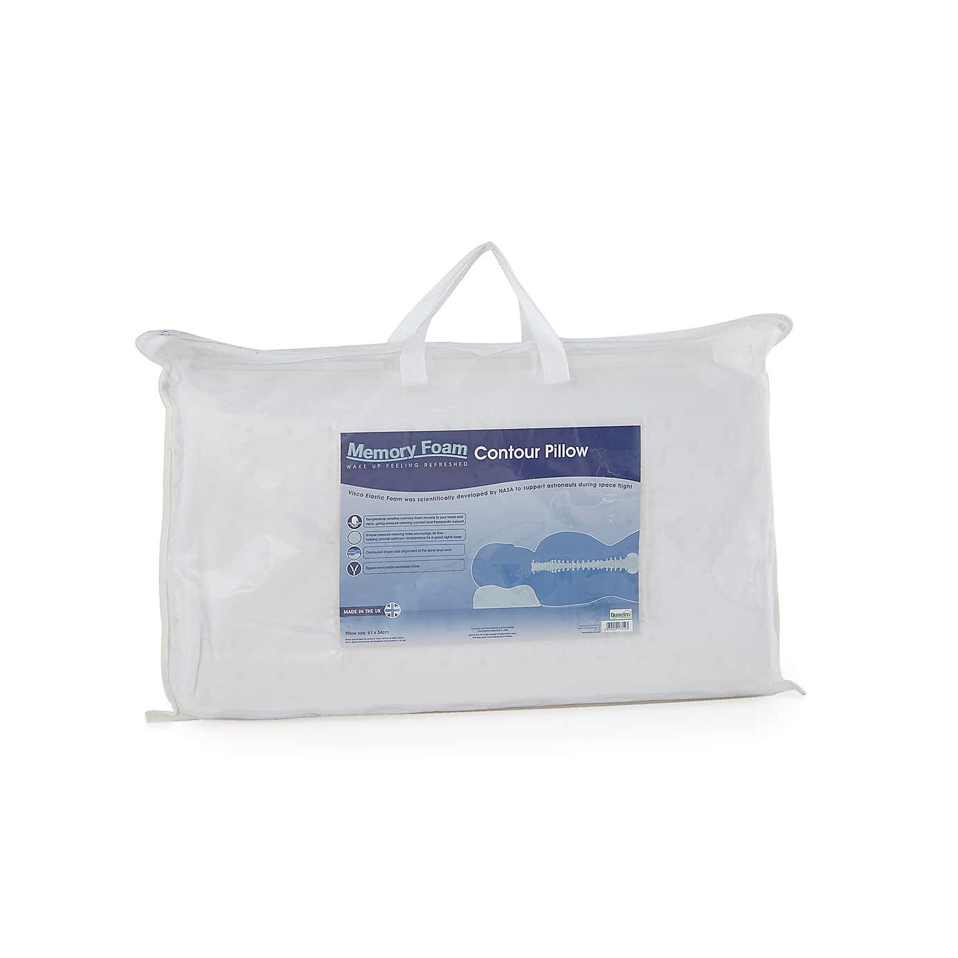 Value Memory Foam Contour Firm-Support Pillow