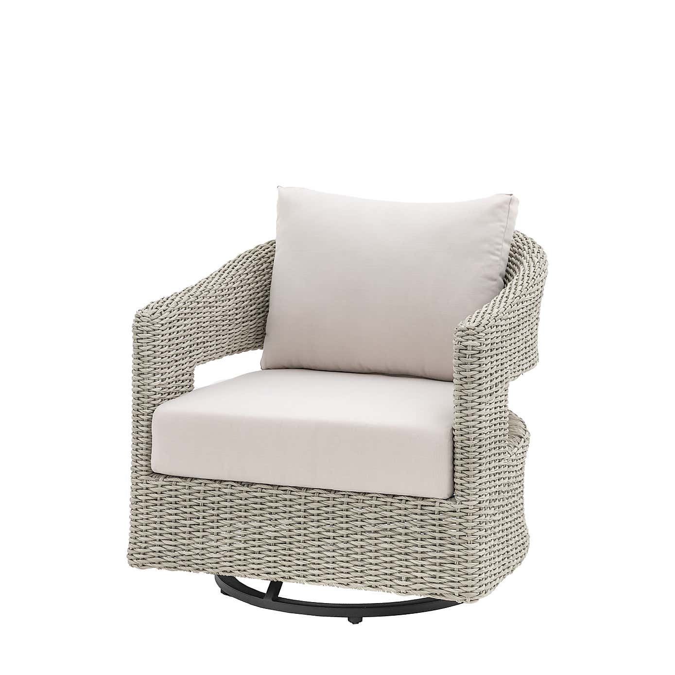 Cedar & Sage Forio Outdoor Swivel Chair