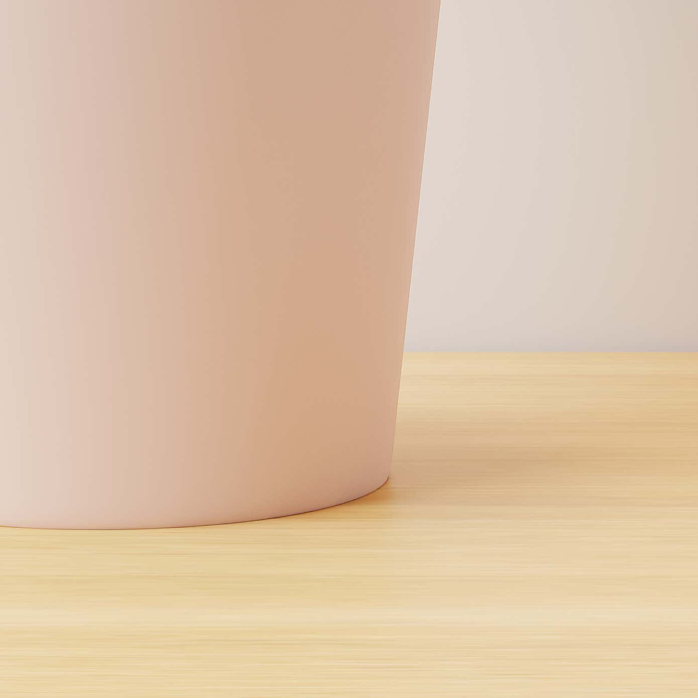 Ava Stoneware Blush Pink Table Lamp