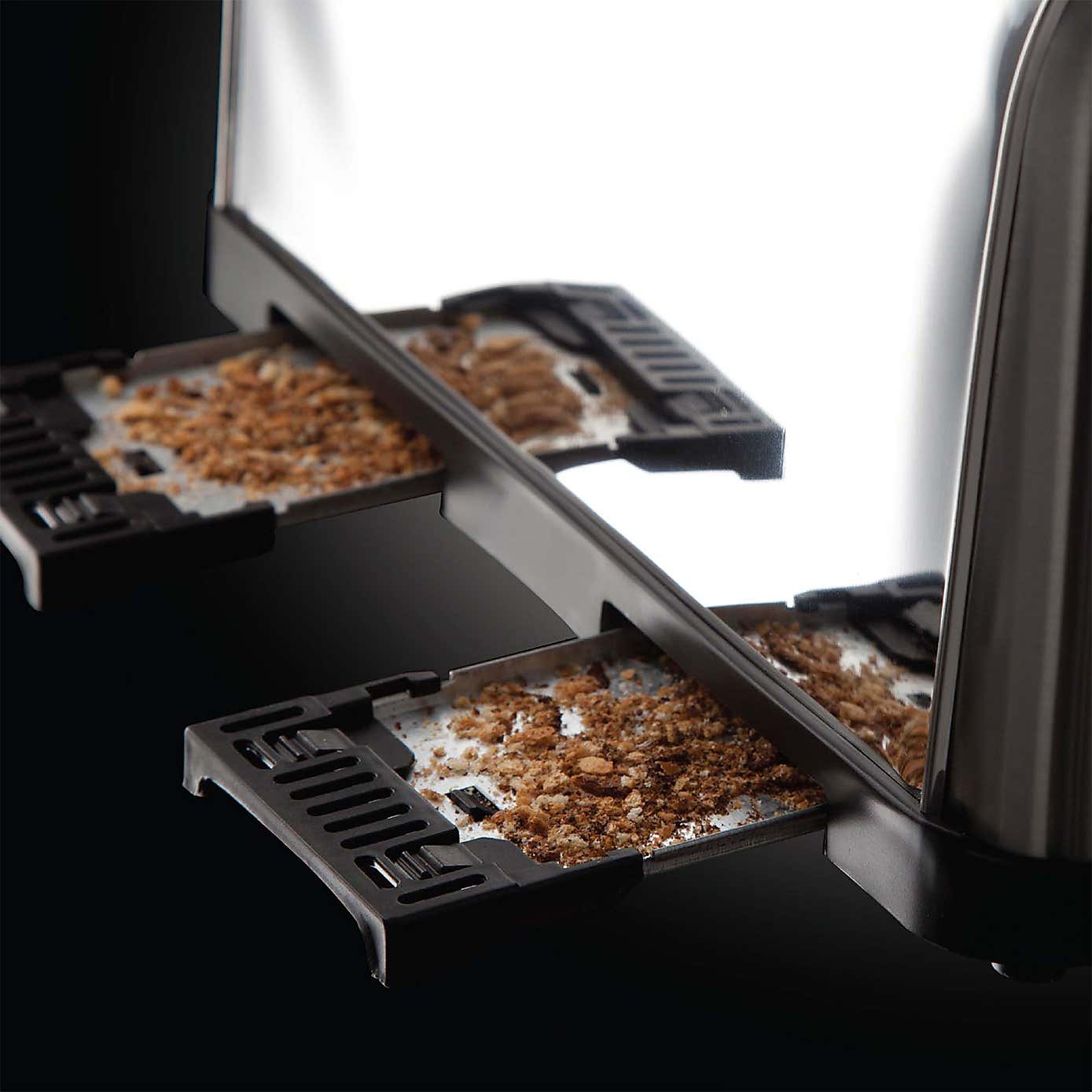 Russell Hobbs 4 Slice Brushed Stainless Steel Toaster