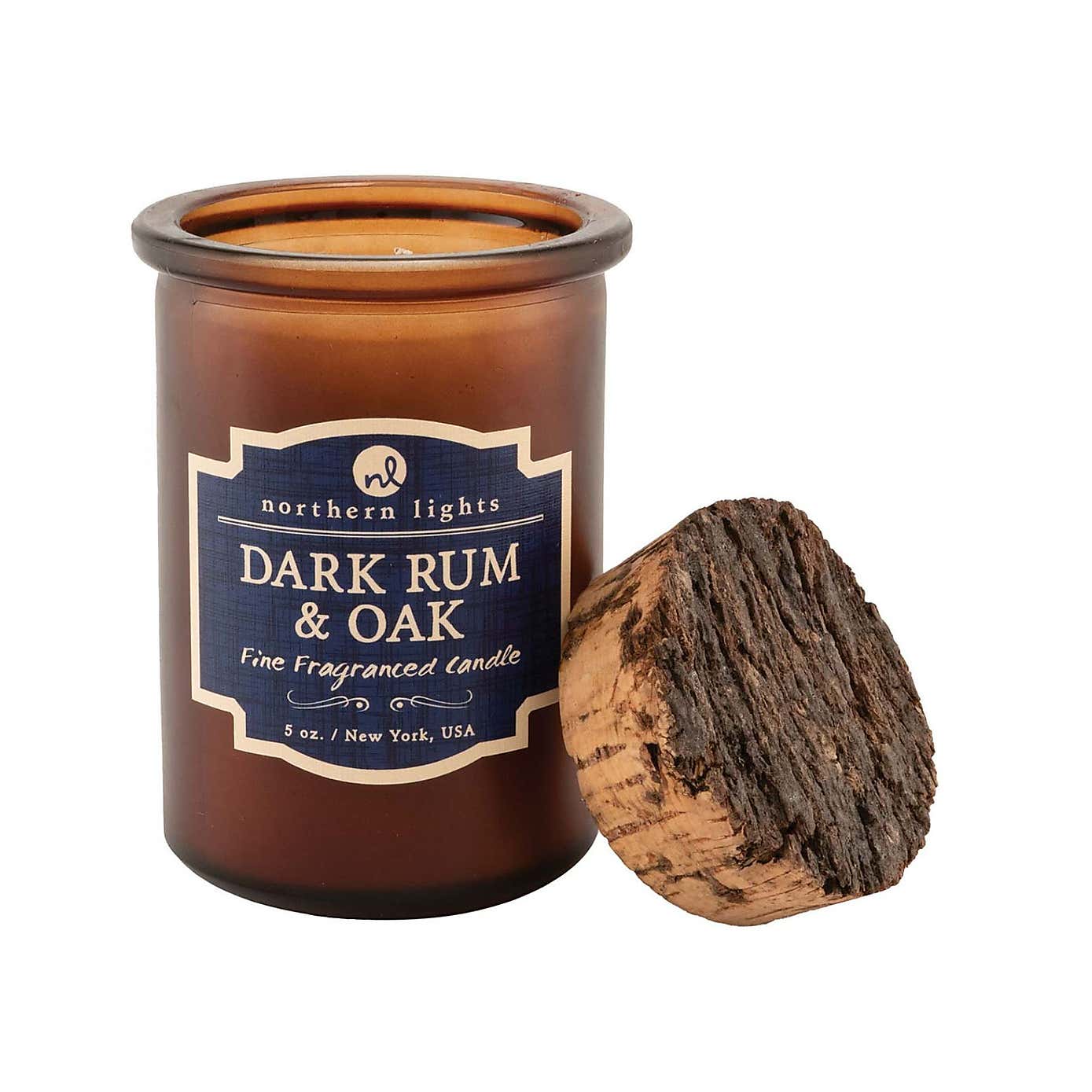 Northern Lights Spirit Dark Rum and Oak Jar Candle