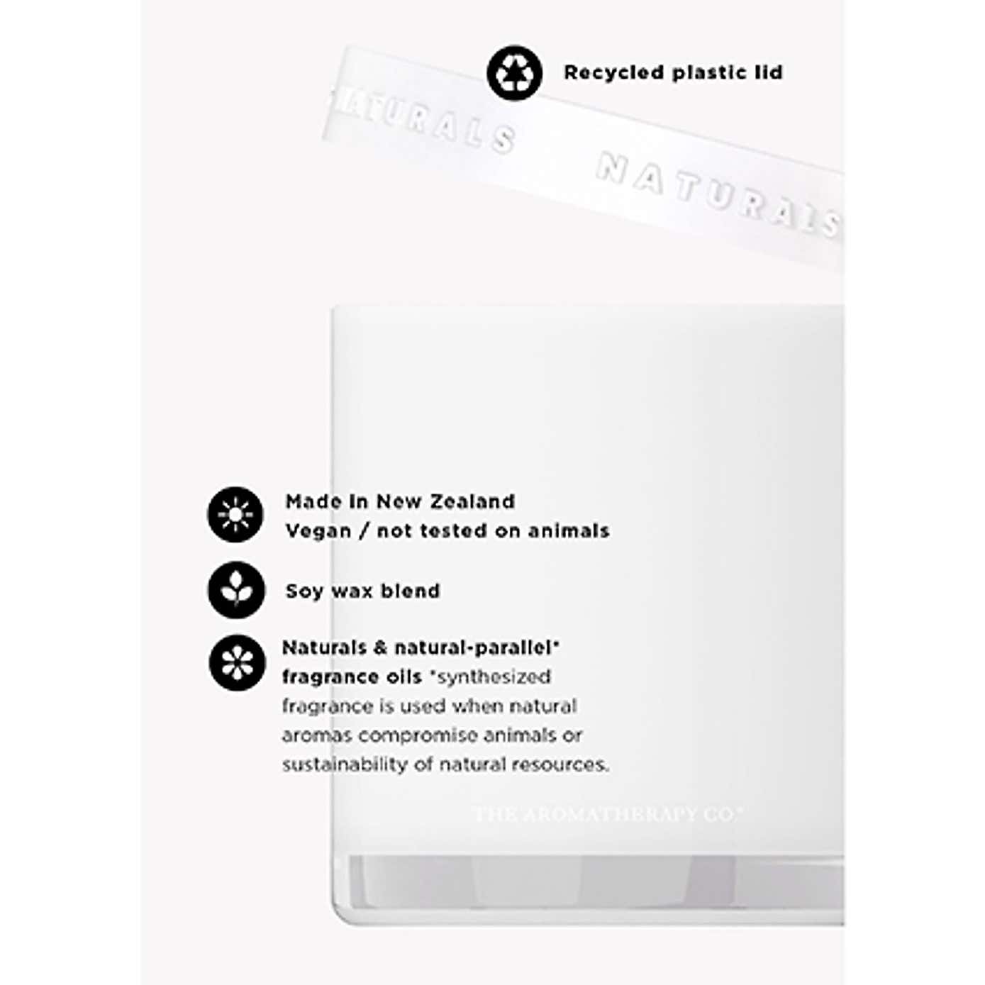 Aromatherapy Co Naturals Neroli and Amber Wood Jar Candle