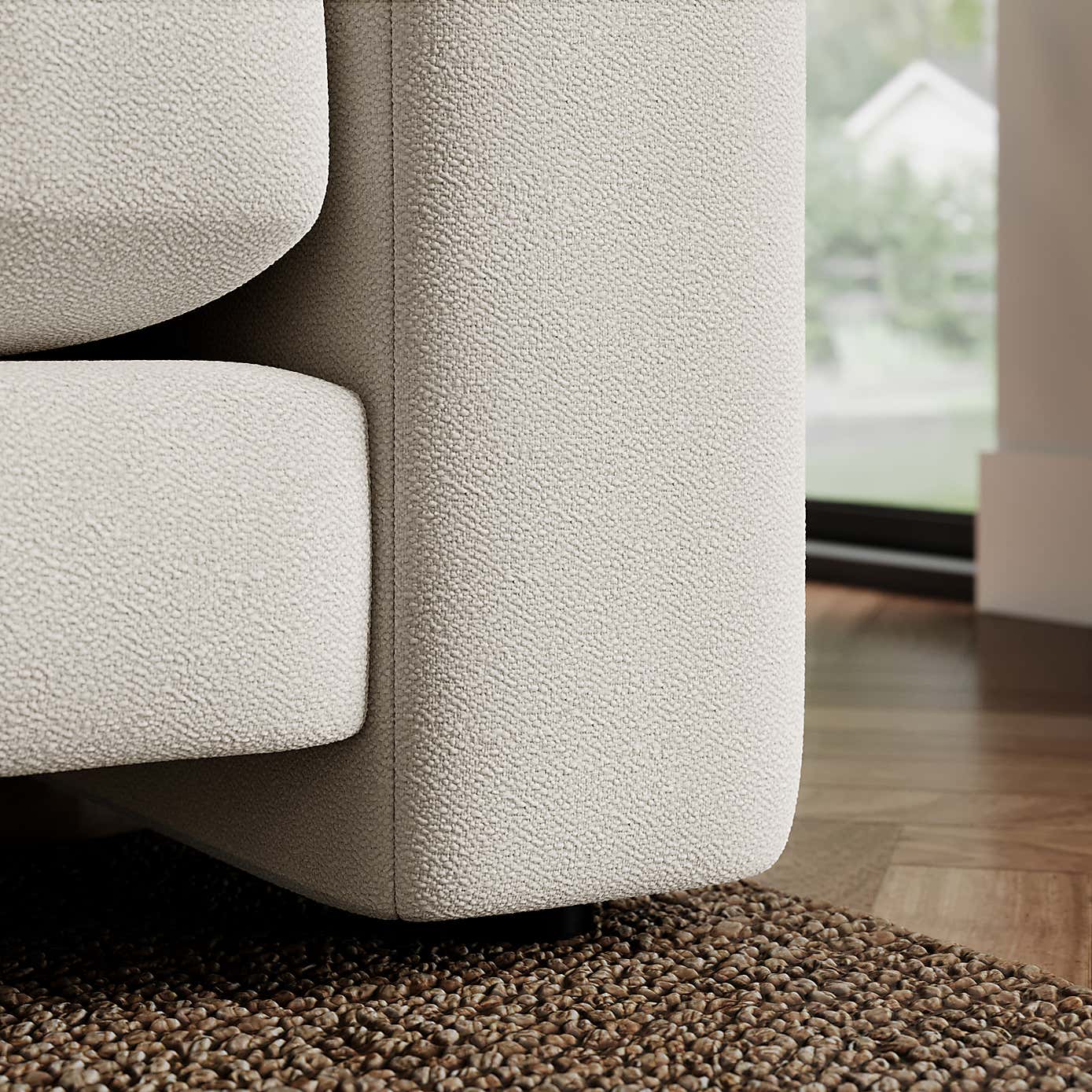 Magnus Cosy Weave Snuggle Sofa