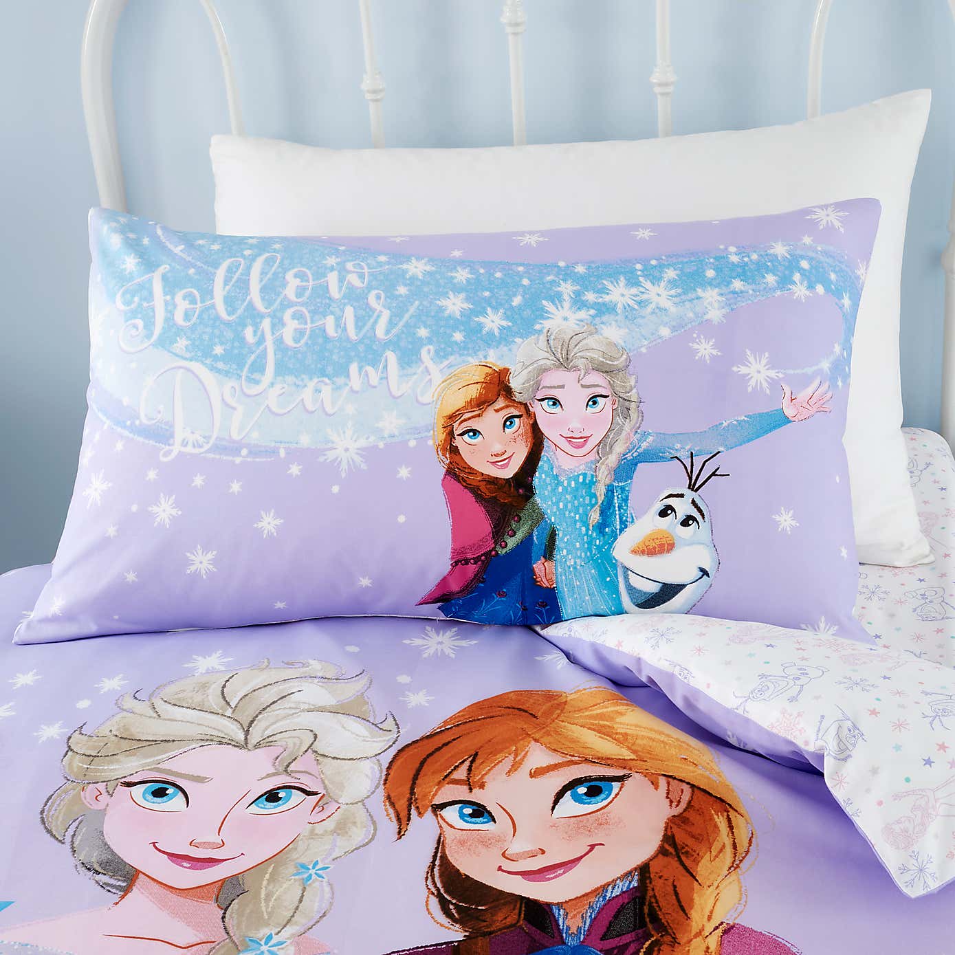 Frozen Duvet Cover and Pillowcase Set
