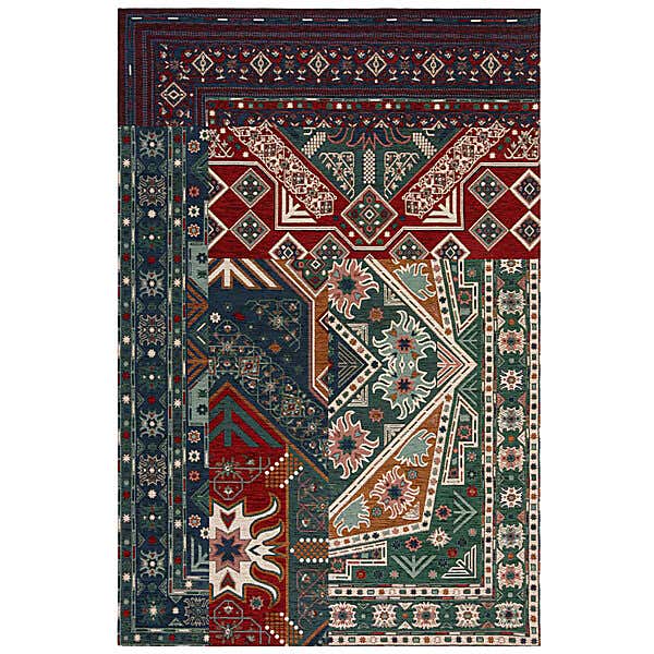 Traditional Patchwork Rug