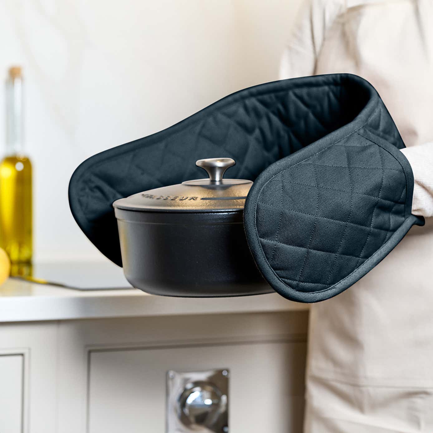 Dexam Love Colour Double Oven Gloves