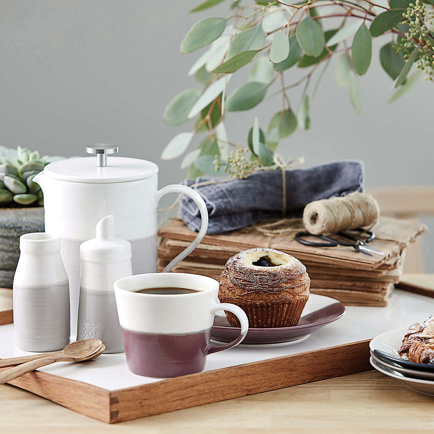 Royal Doulton Coffee Studio Sugar & Milk Set