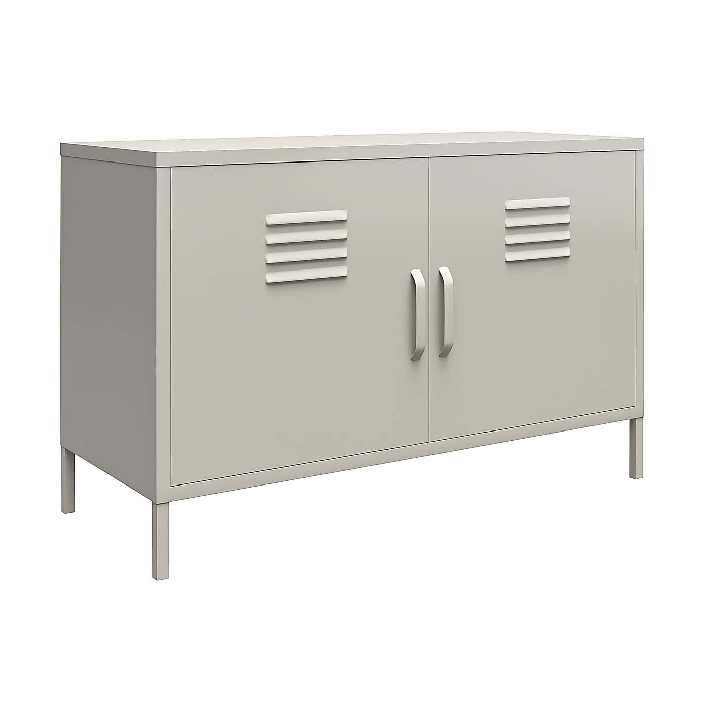 Bradford 2 Door Metal Accent Cabinet