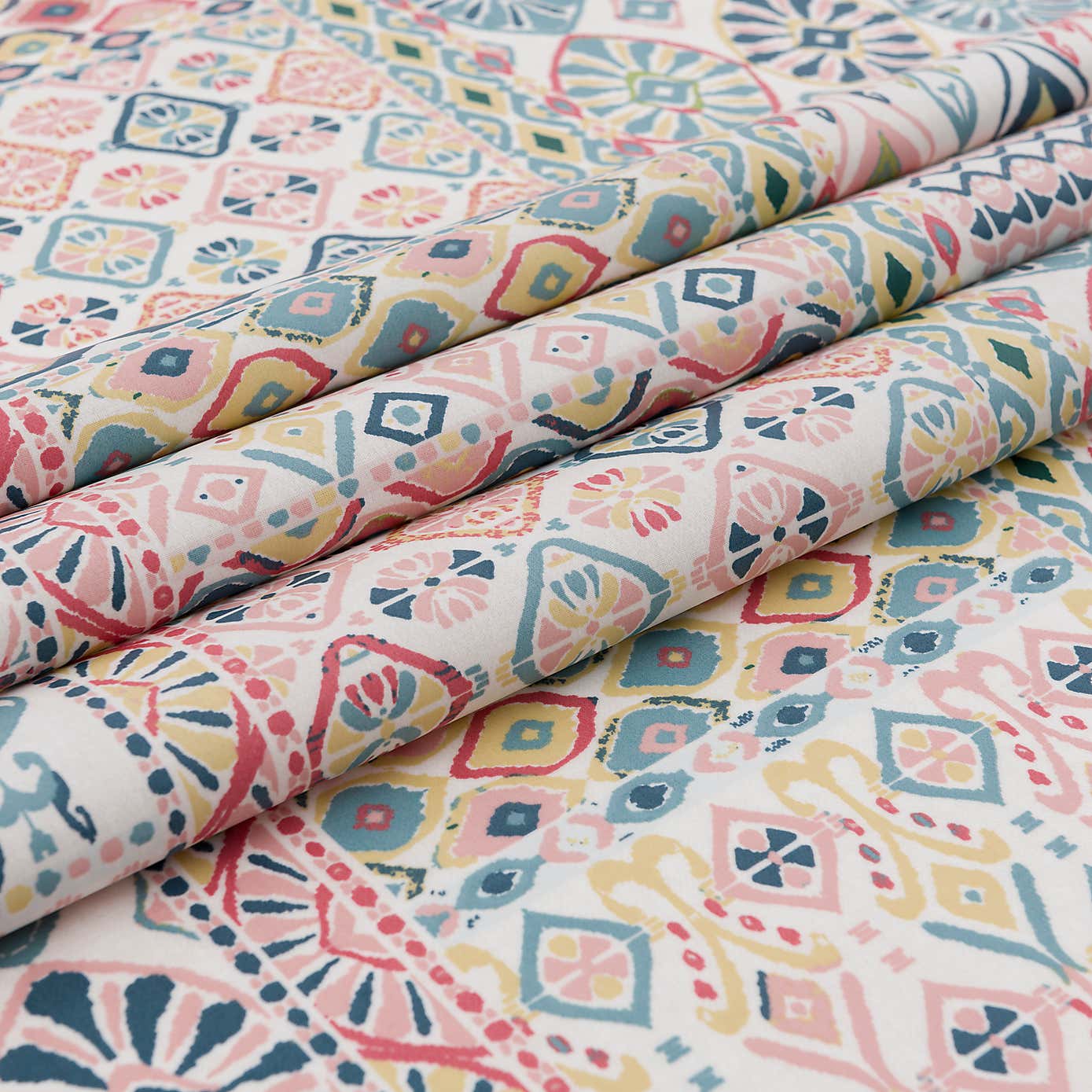 By The Metre Global Patchwork PVC