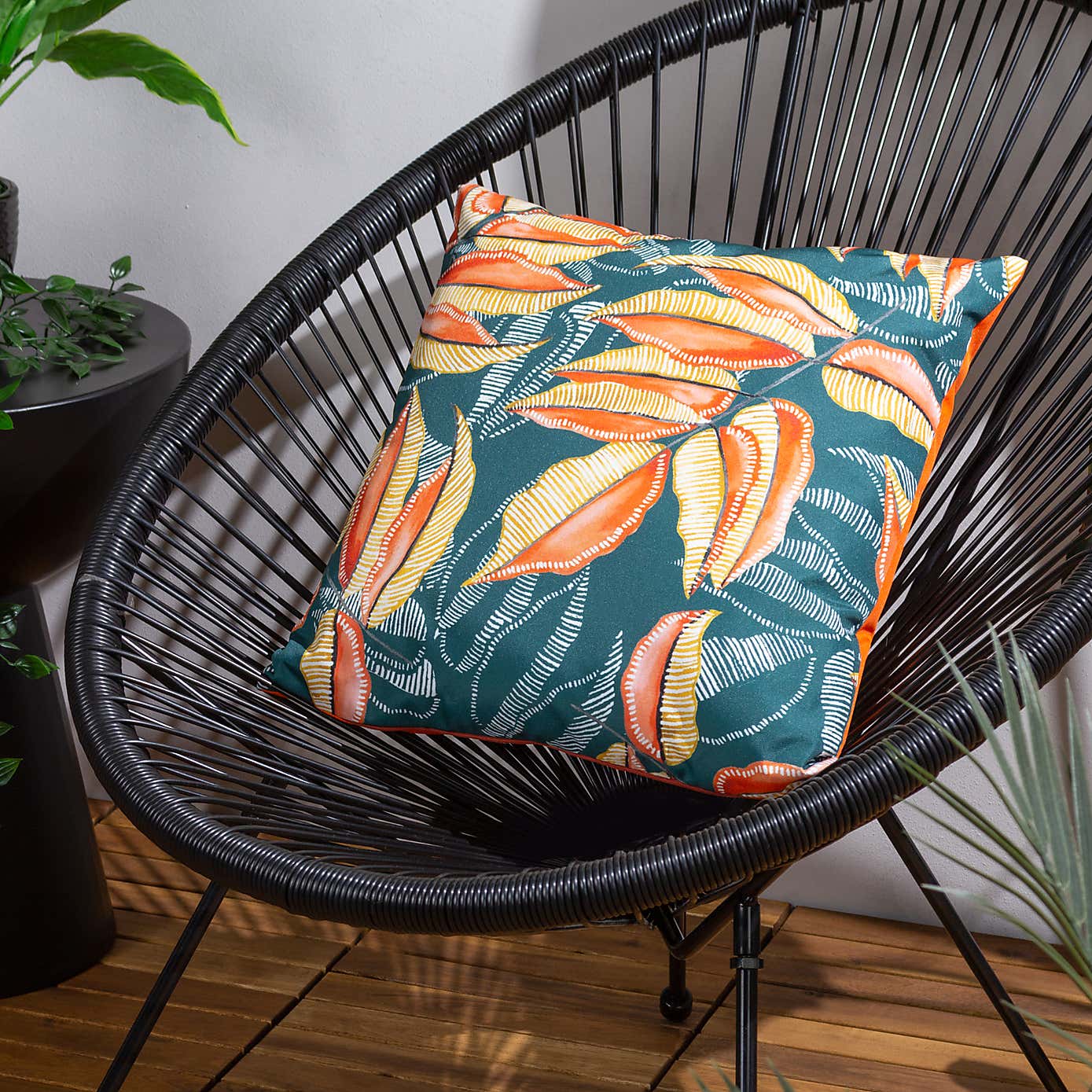 Wylder Tropics Ebon Wilds Akai Outdoor Cushion