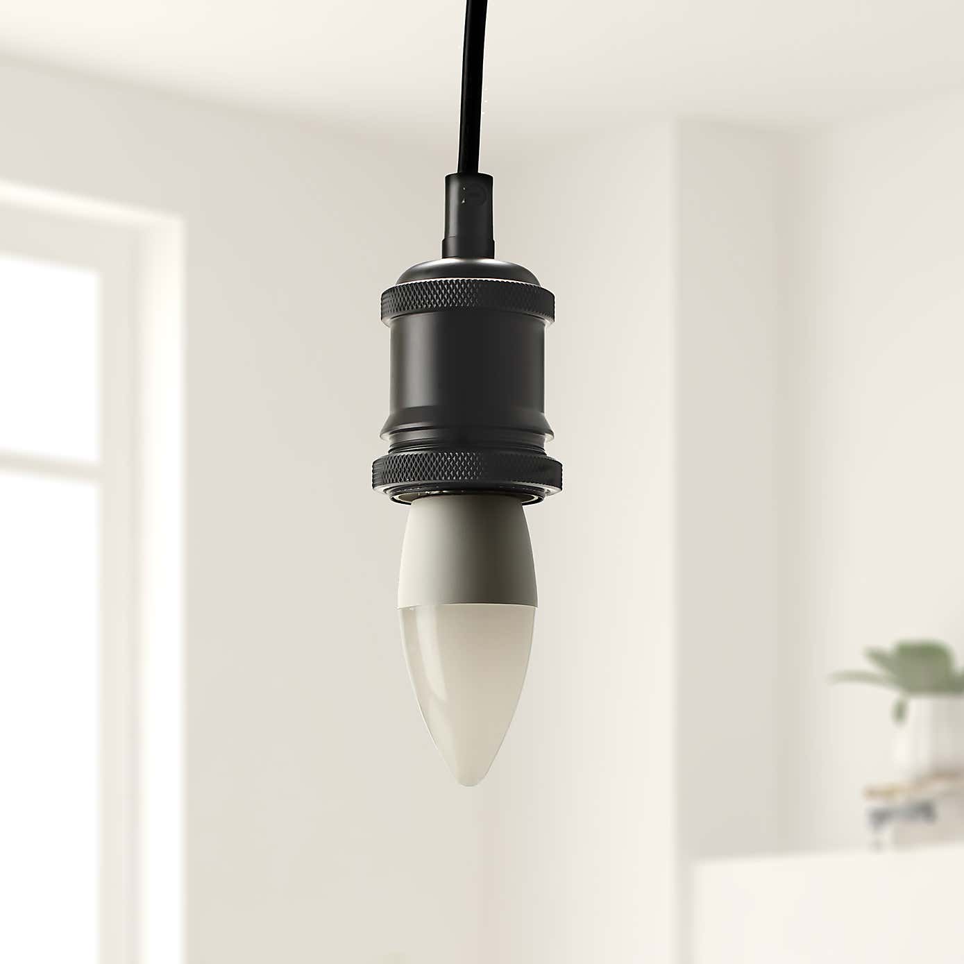 Status 5.5W Pearl BC Candle Bulb 4 Pack