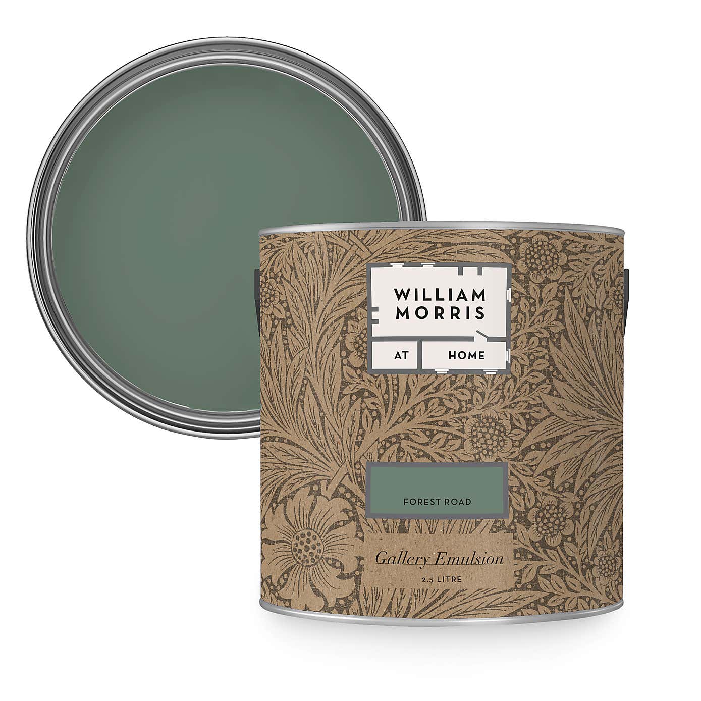 William Morris At Home Forest Road Gallery Emulsion Paint