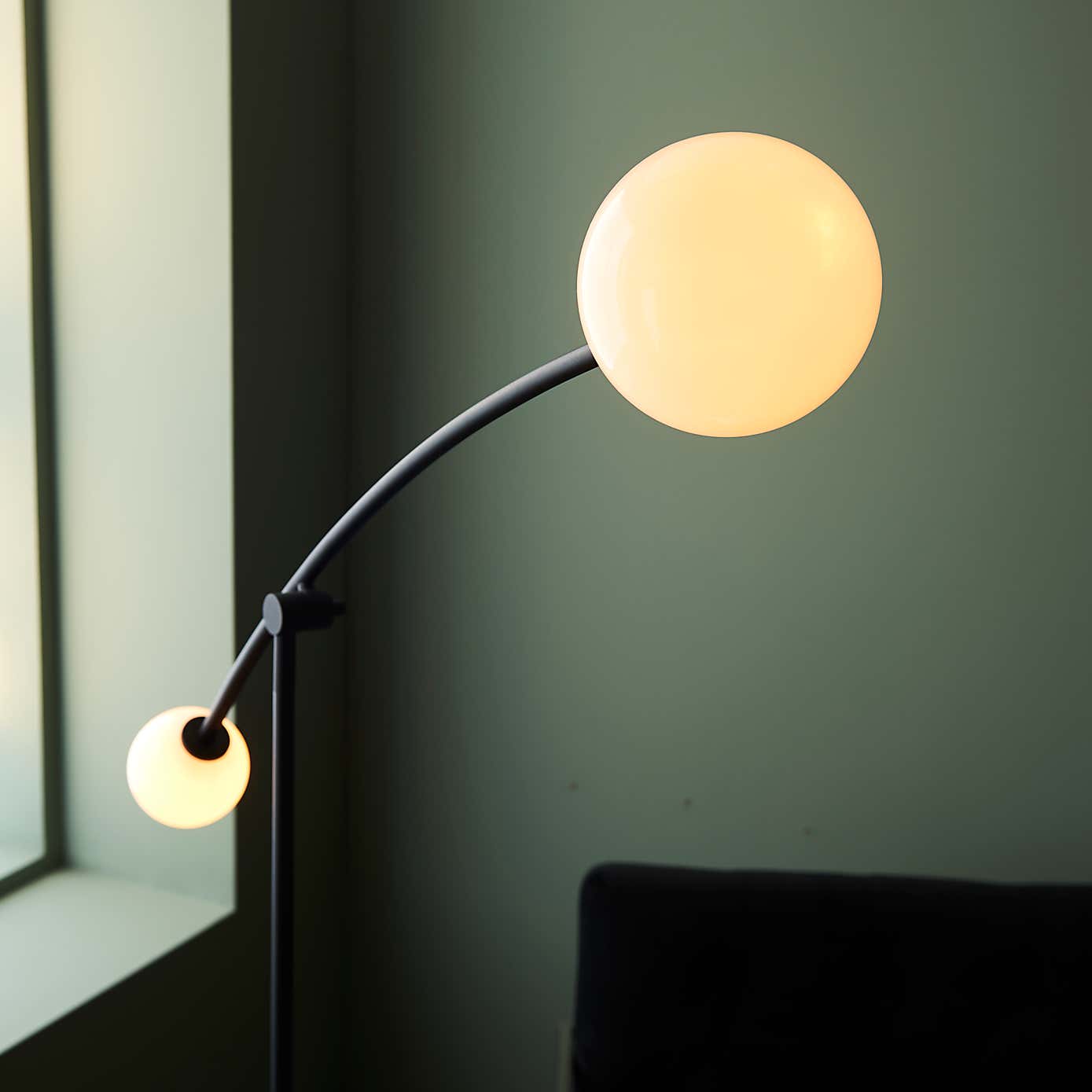 Vogue Nico 2 Light Floor Lamp