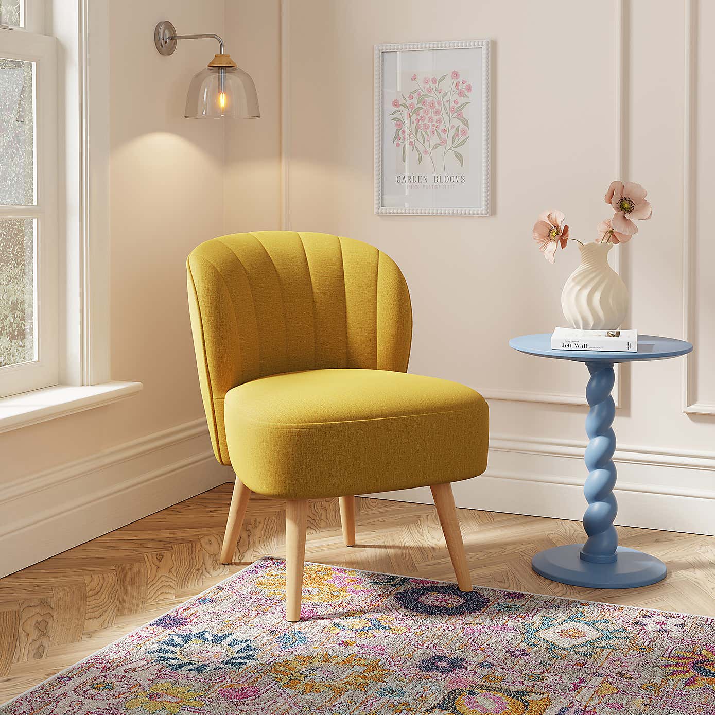 Colette Linen Accent Chair