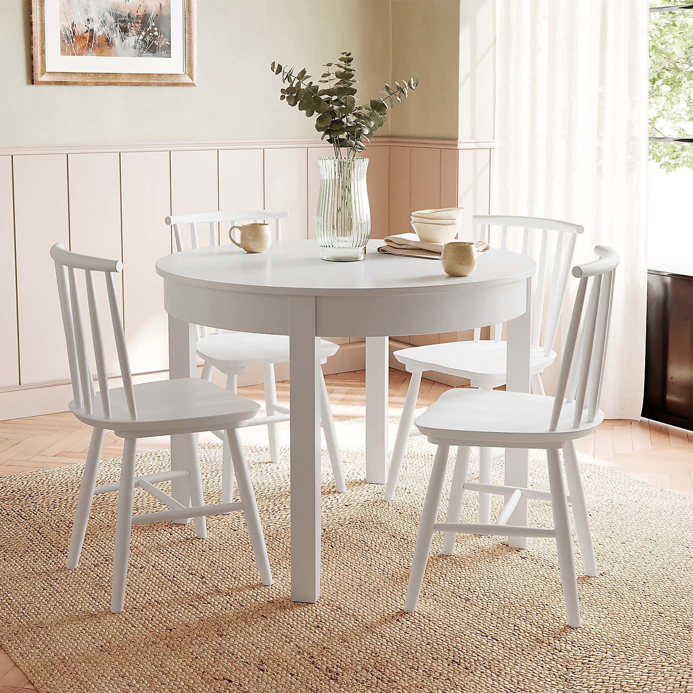 Lynton Round 4 Seater Dining Table