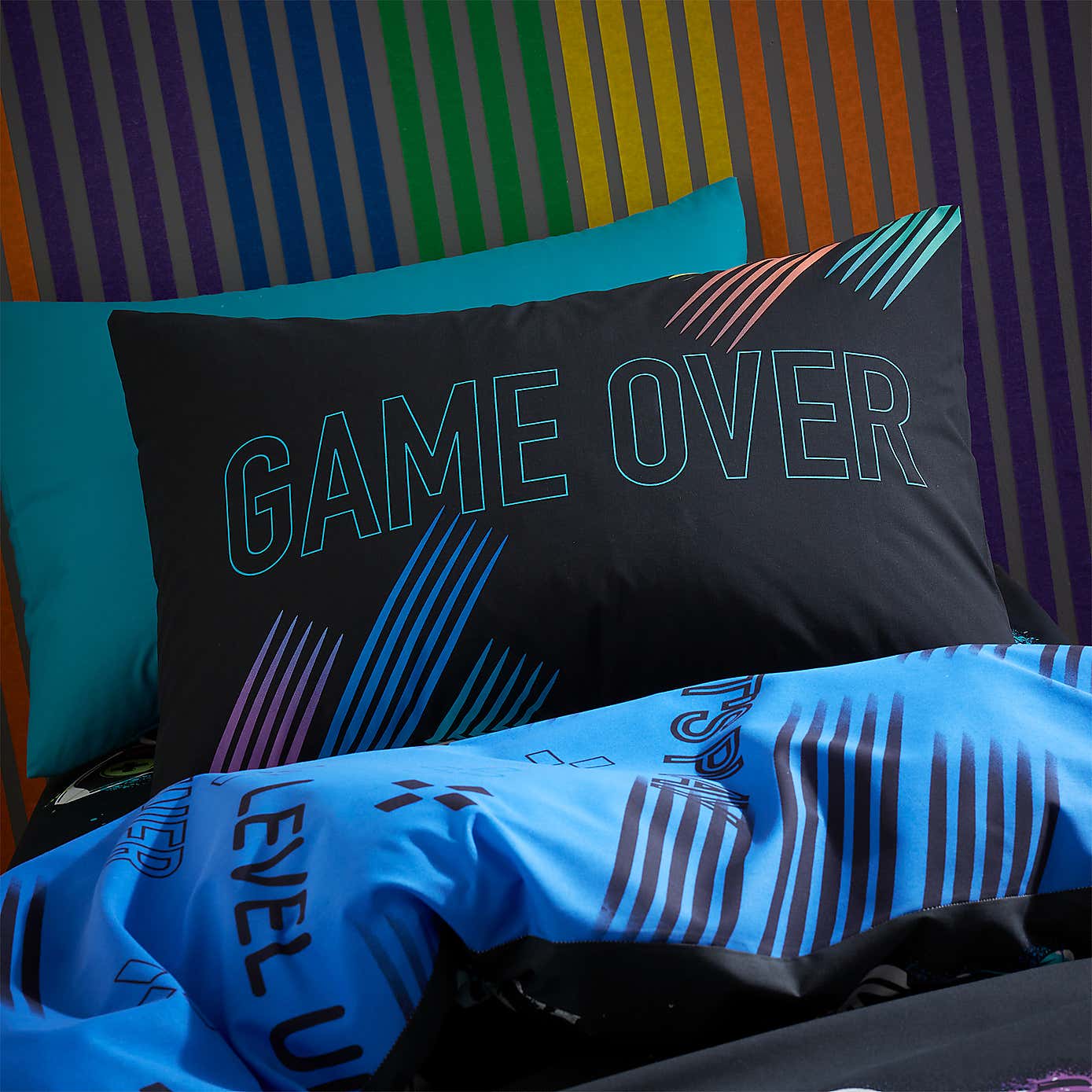 Catherine Lansfield Game Over Duvet Cover and Pillowcase Set