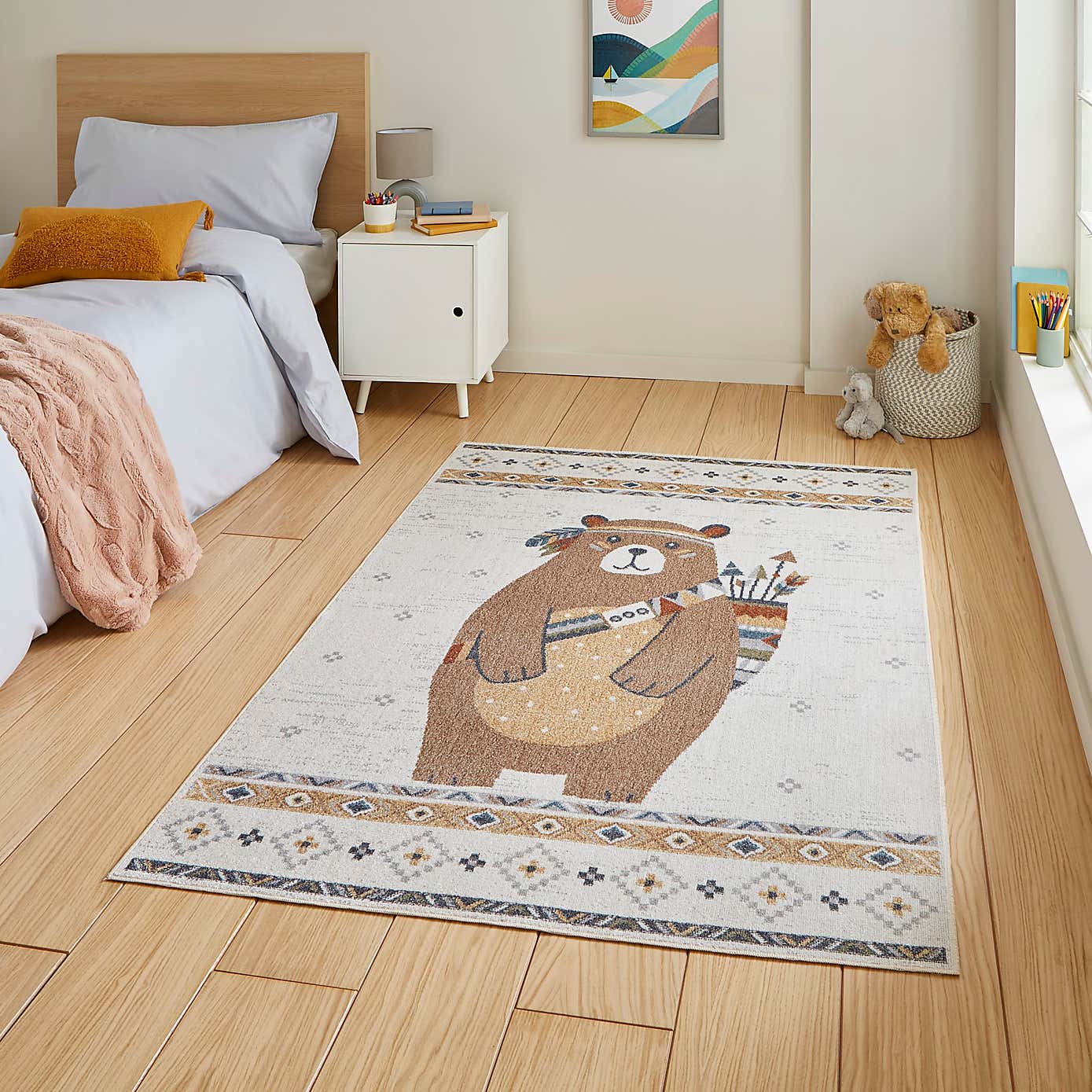 Vida Bear Kids Rug