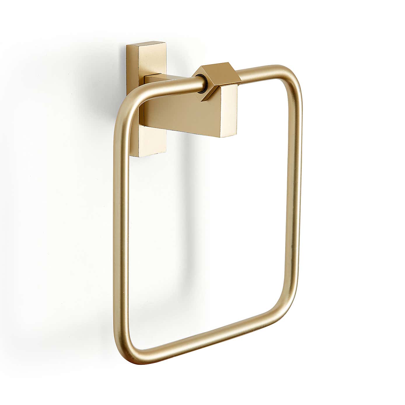 Modern Luxe Square Towel Ring