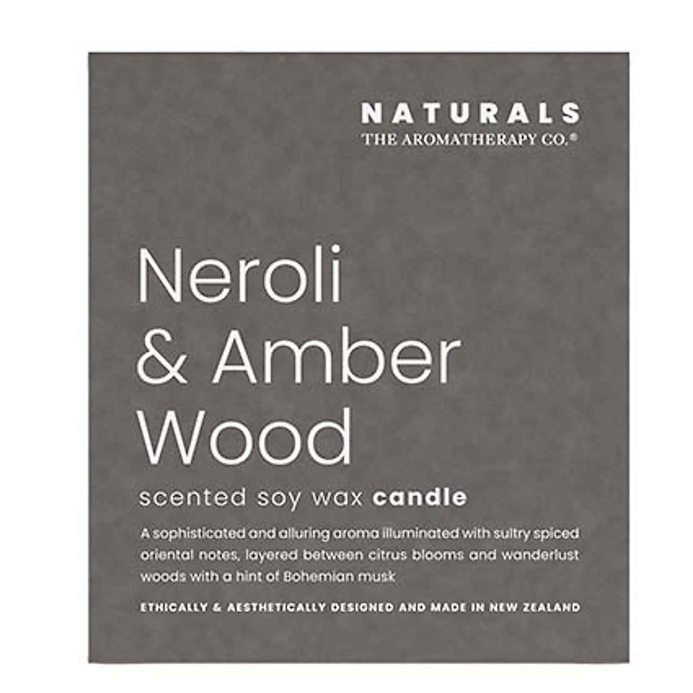 Aromatherapy Co Naturals Neroli and Amber Wood Jar Candle