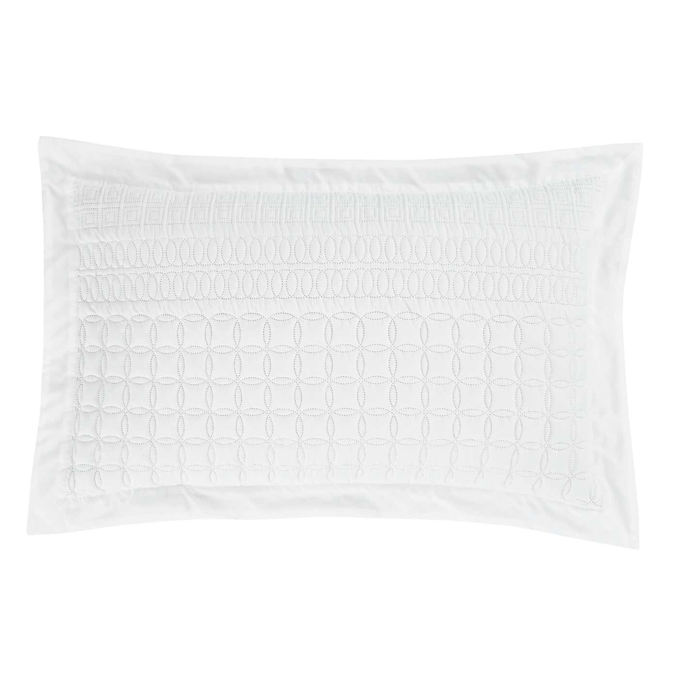 Billie White Oxford Pillowcase