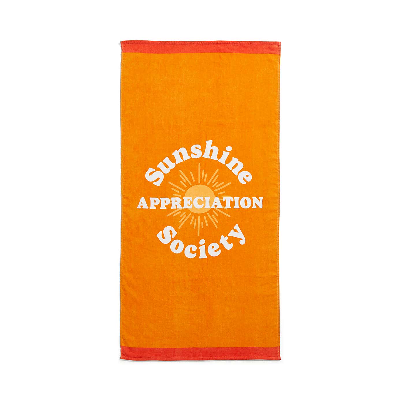 Sunshine Society Beach Towel