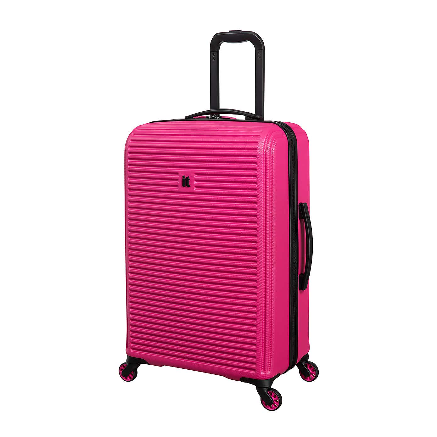 IT Luggage Set of 3 Shutter Hard Shell Suitcases