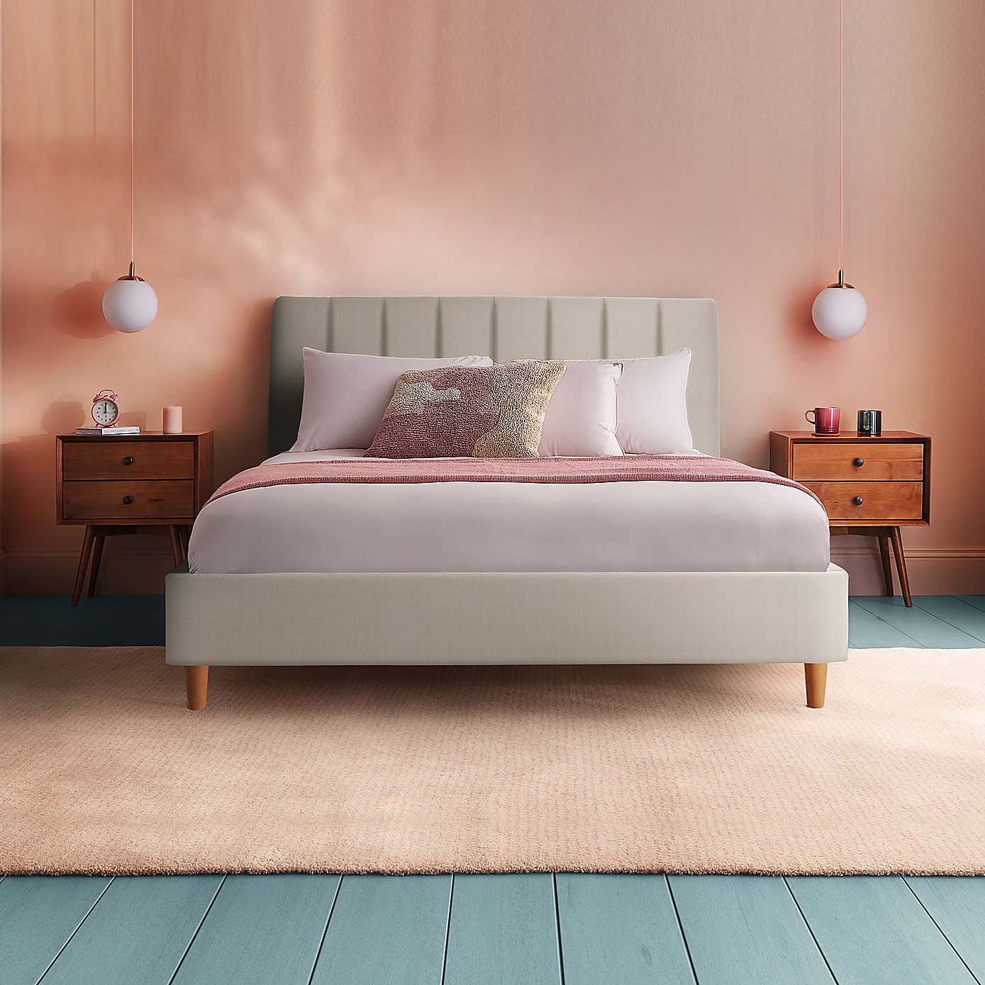 Silentnight Octavia Bed Frame, Woven