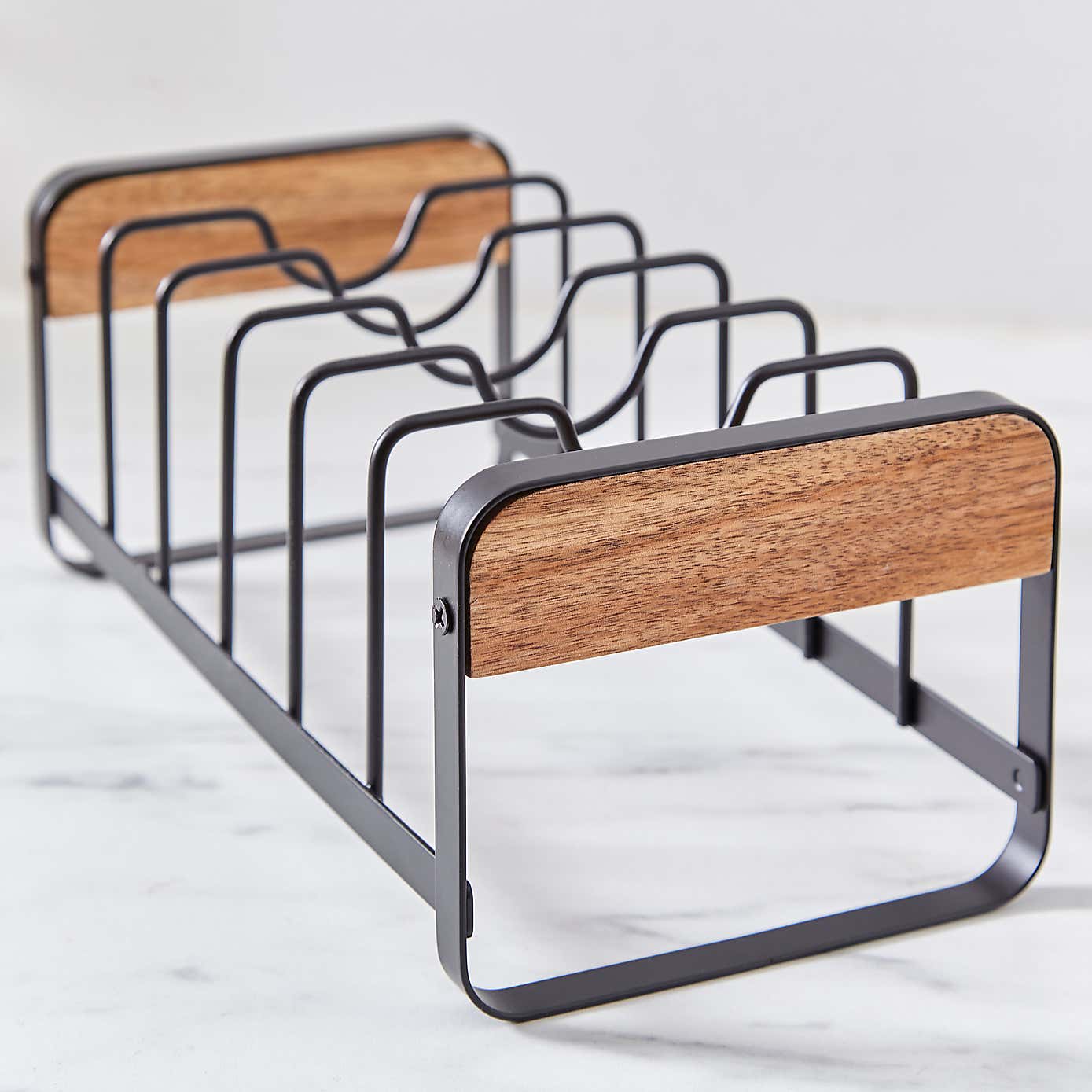 Black Wire Pan Lid Rack