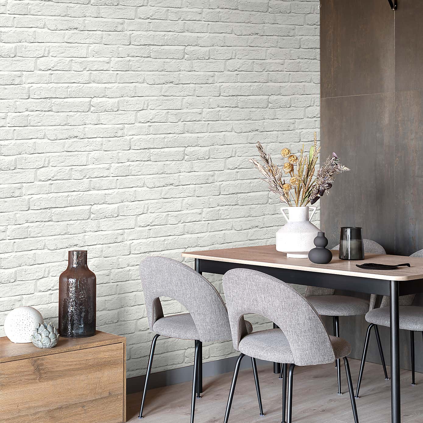 White Brick Wallpaper