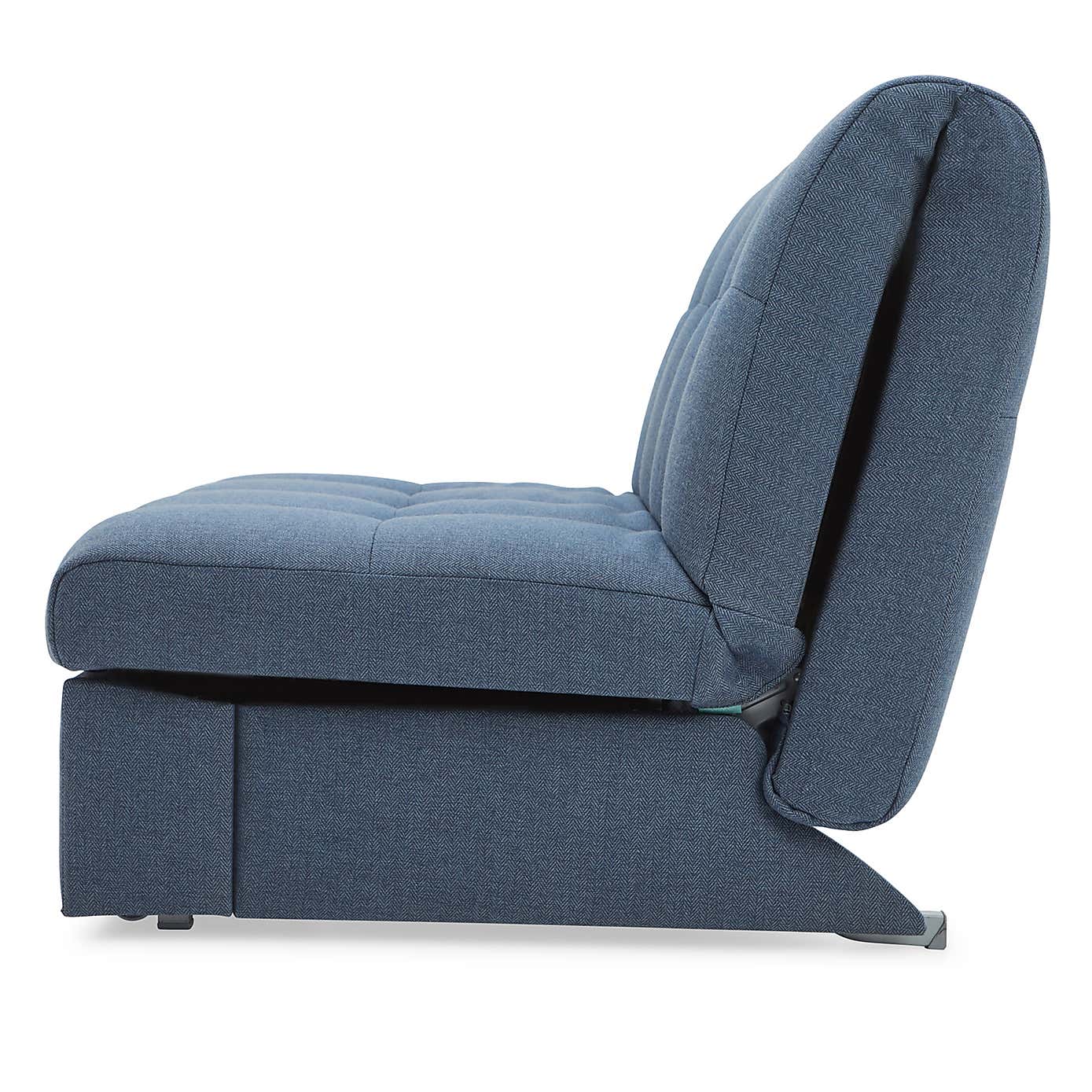 Navy Rowan Compact Double Sofa Bed