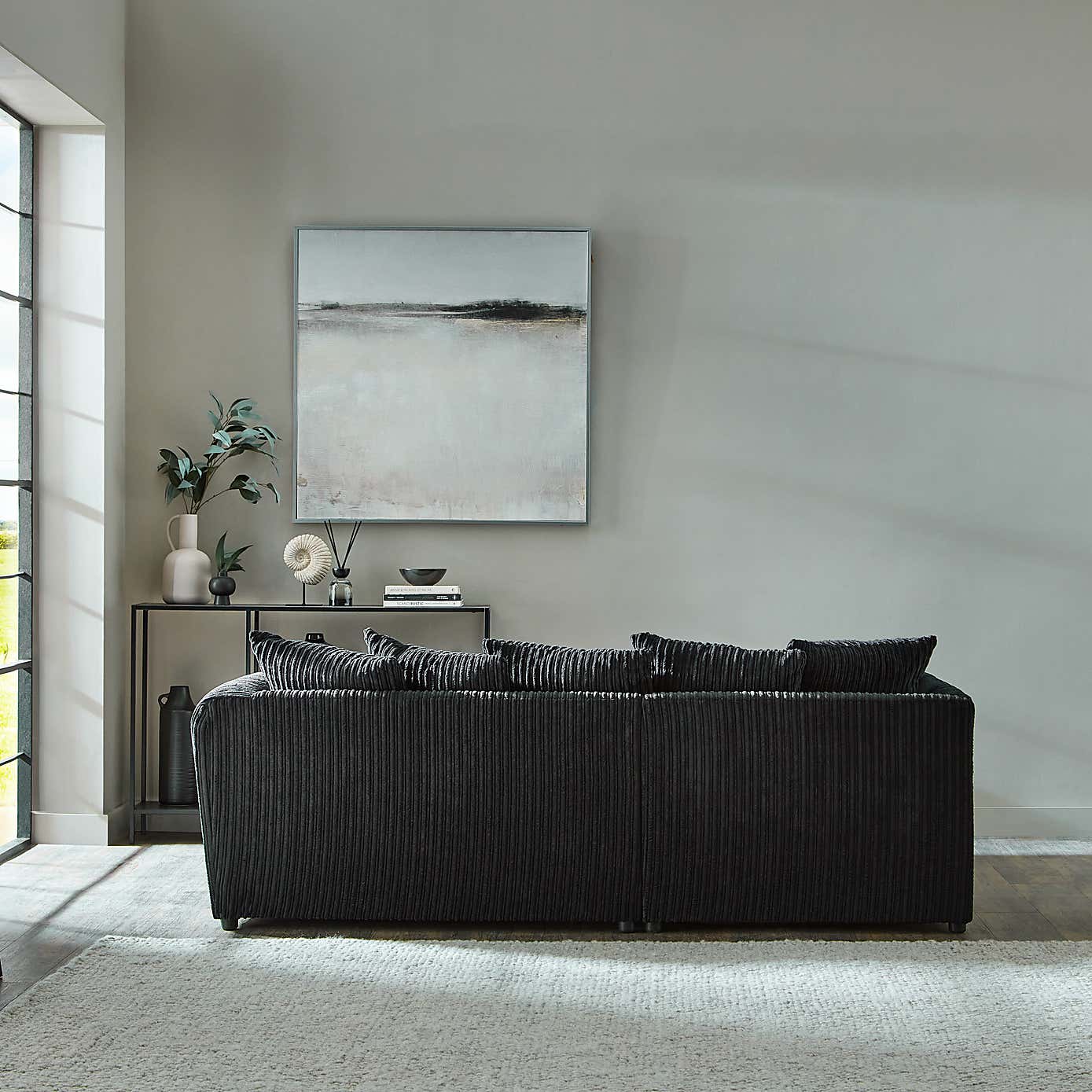 Blake Jumbo Cord Right Hand Corner Sofa