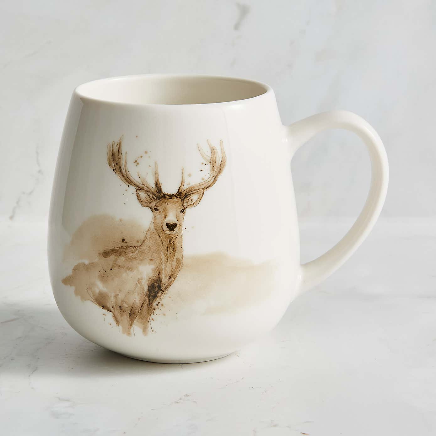Round Stag Mug