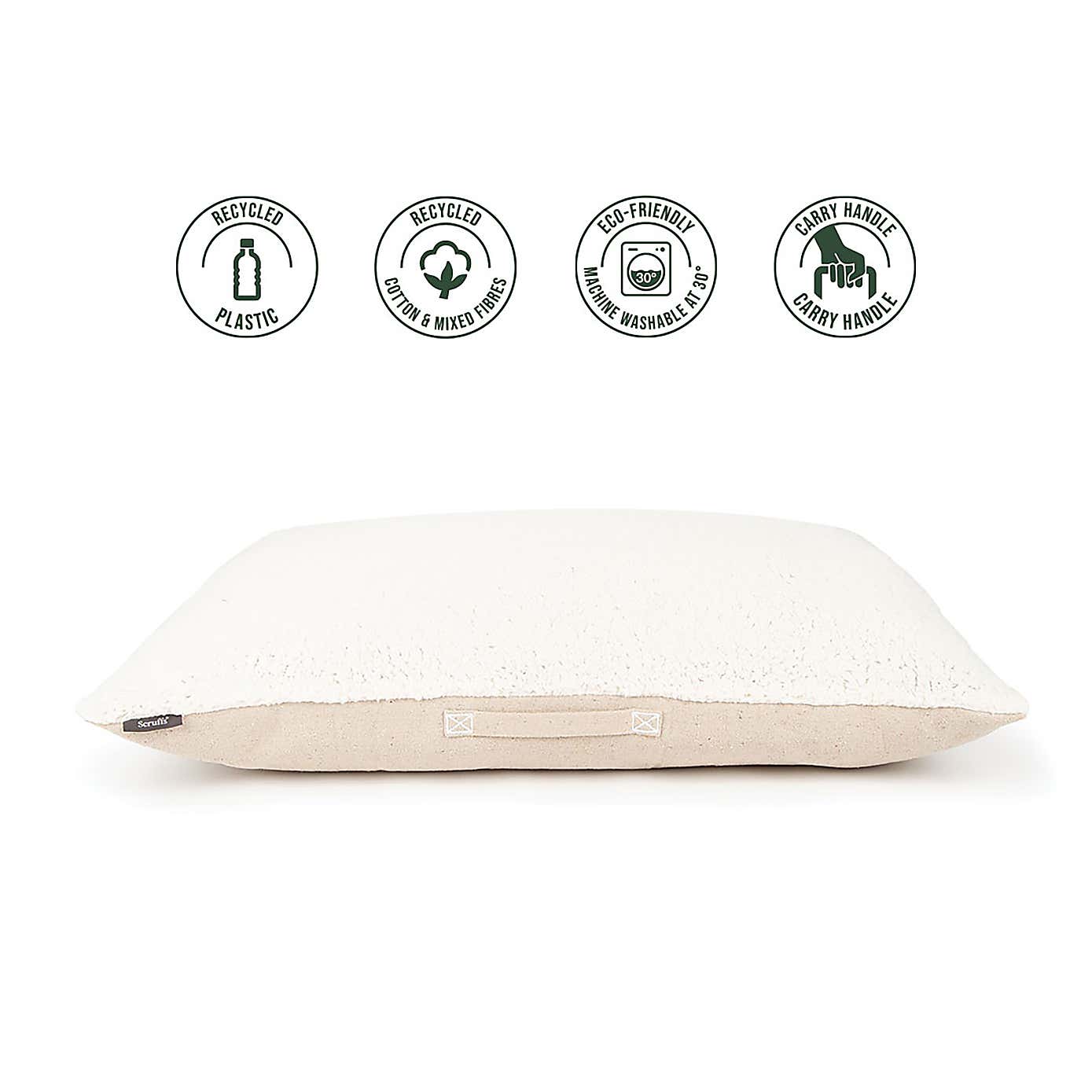 Scruffs 100% Recycled Eden Dog Pillow