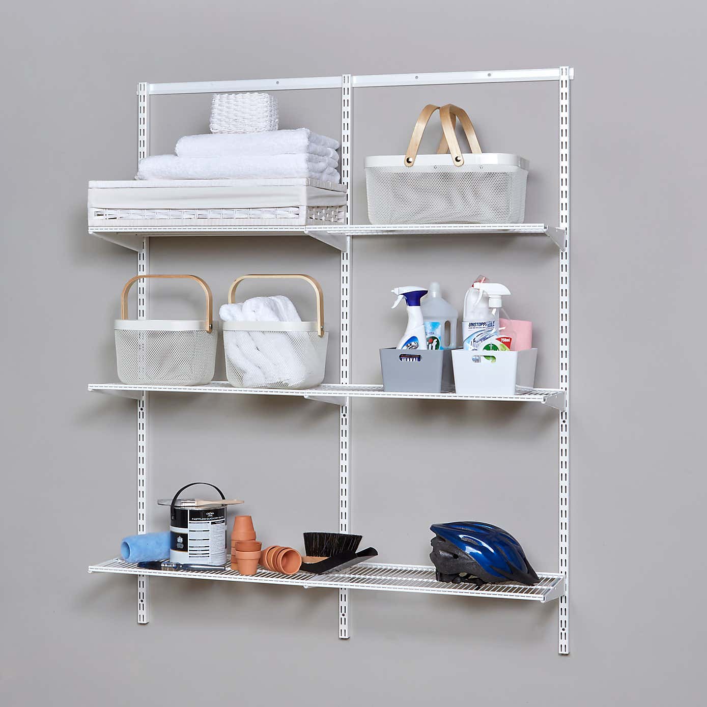 Elfa 2 Bay 6 Shelf Starter Kit 60x30cm