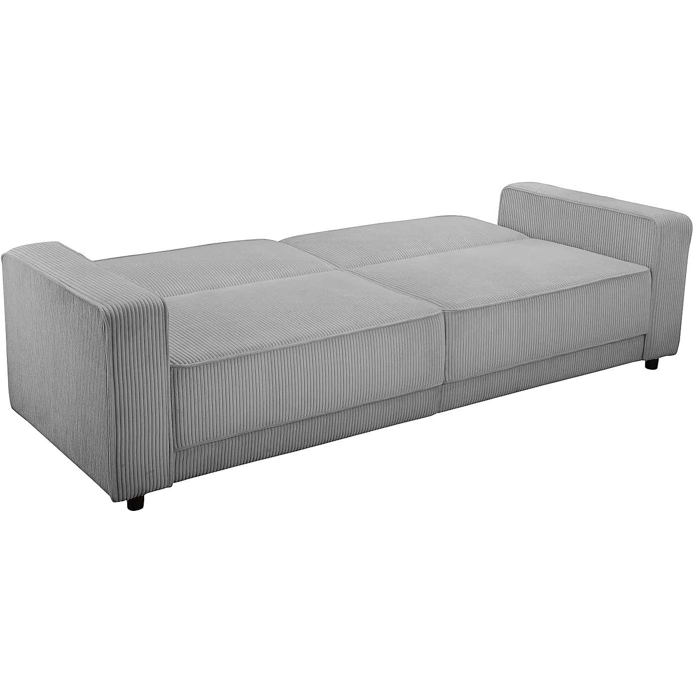 Allie Corduroy 3 Seater Sofa Bed