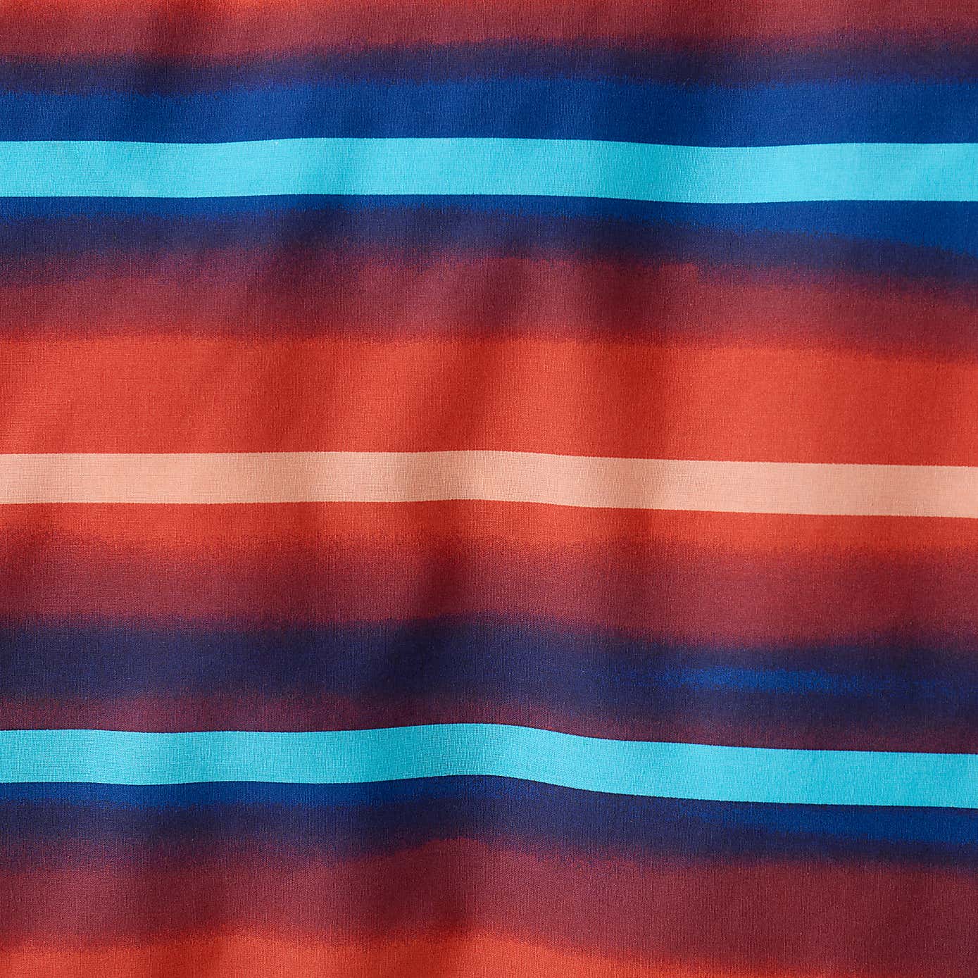 Red & Blue Neon Checks Reversible Duvet Cover and Pillowcase Set
