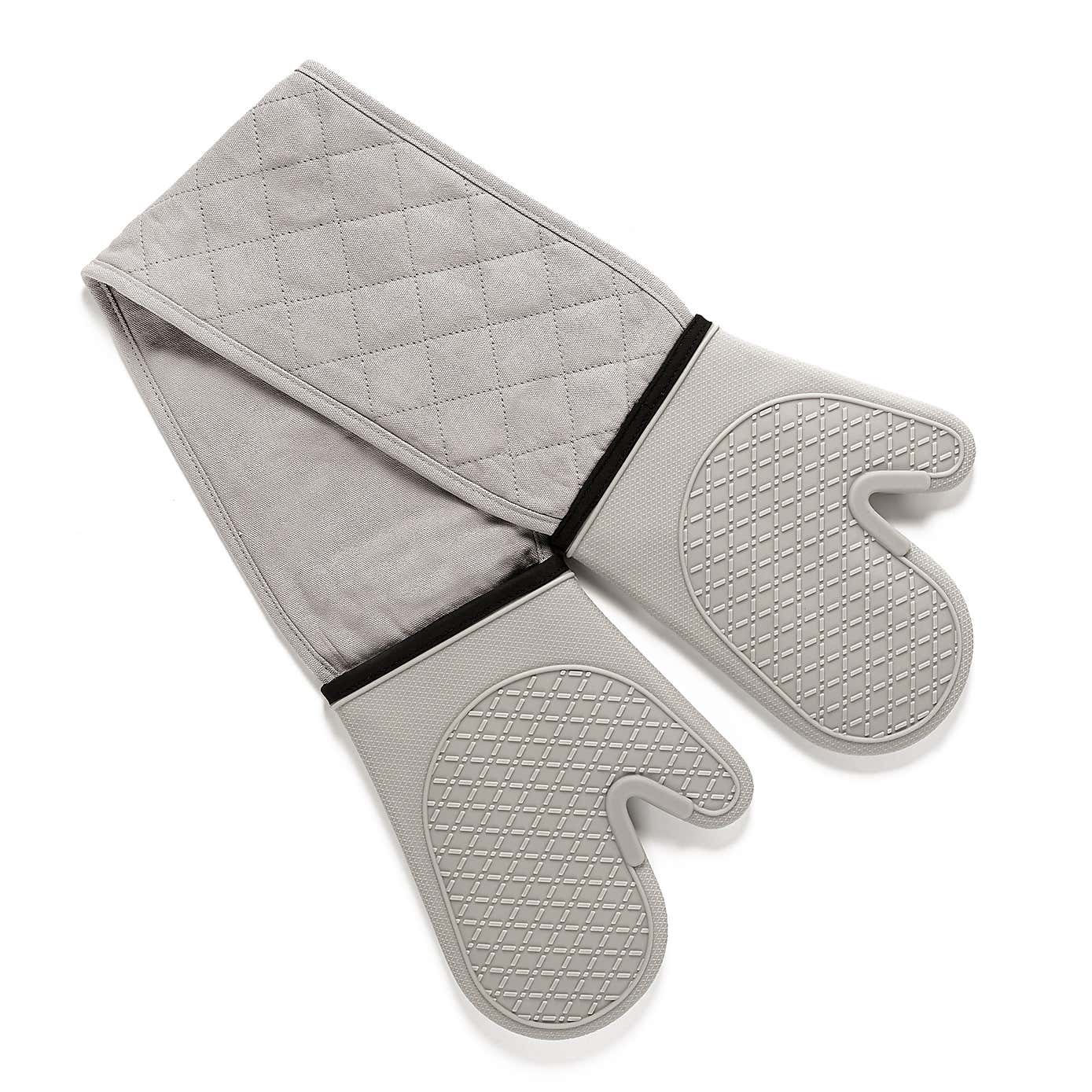 Blush Silicone Double Oven Glove