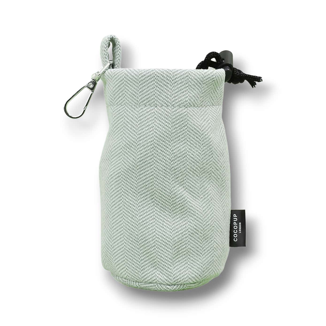 Cocopup Tweed Drawstring Dog Treat Pouch