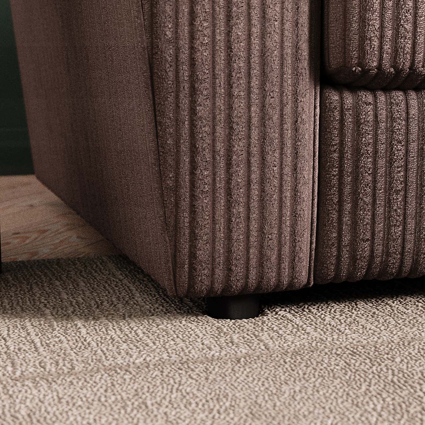 Blake Jumbo Cord Right Hand Corner Sofa