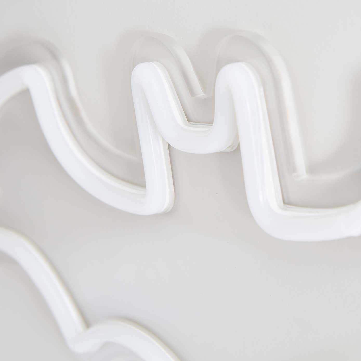 Batman Neon Blue Wall Light