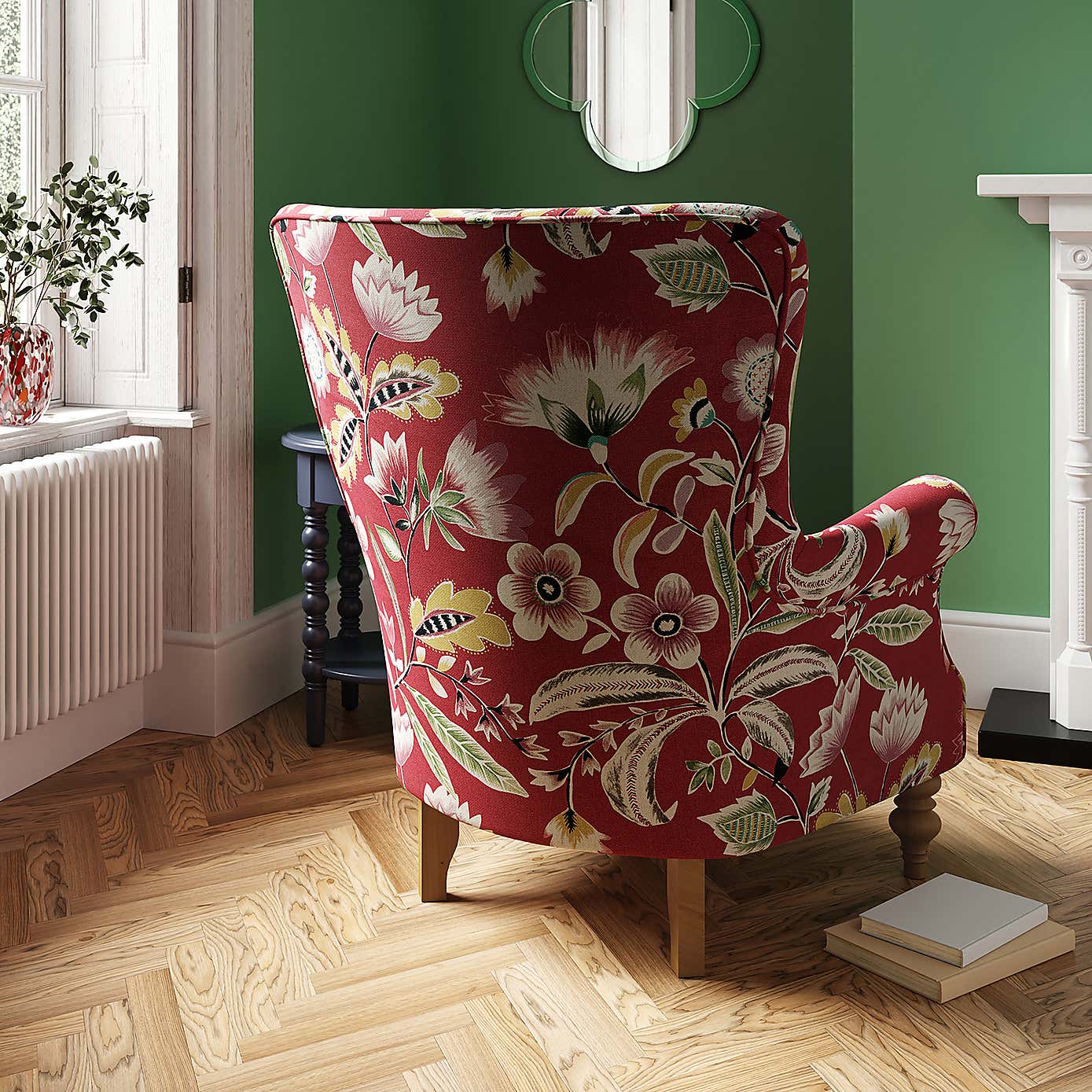 Charbury Joy Floral Print Occasional Armchair